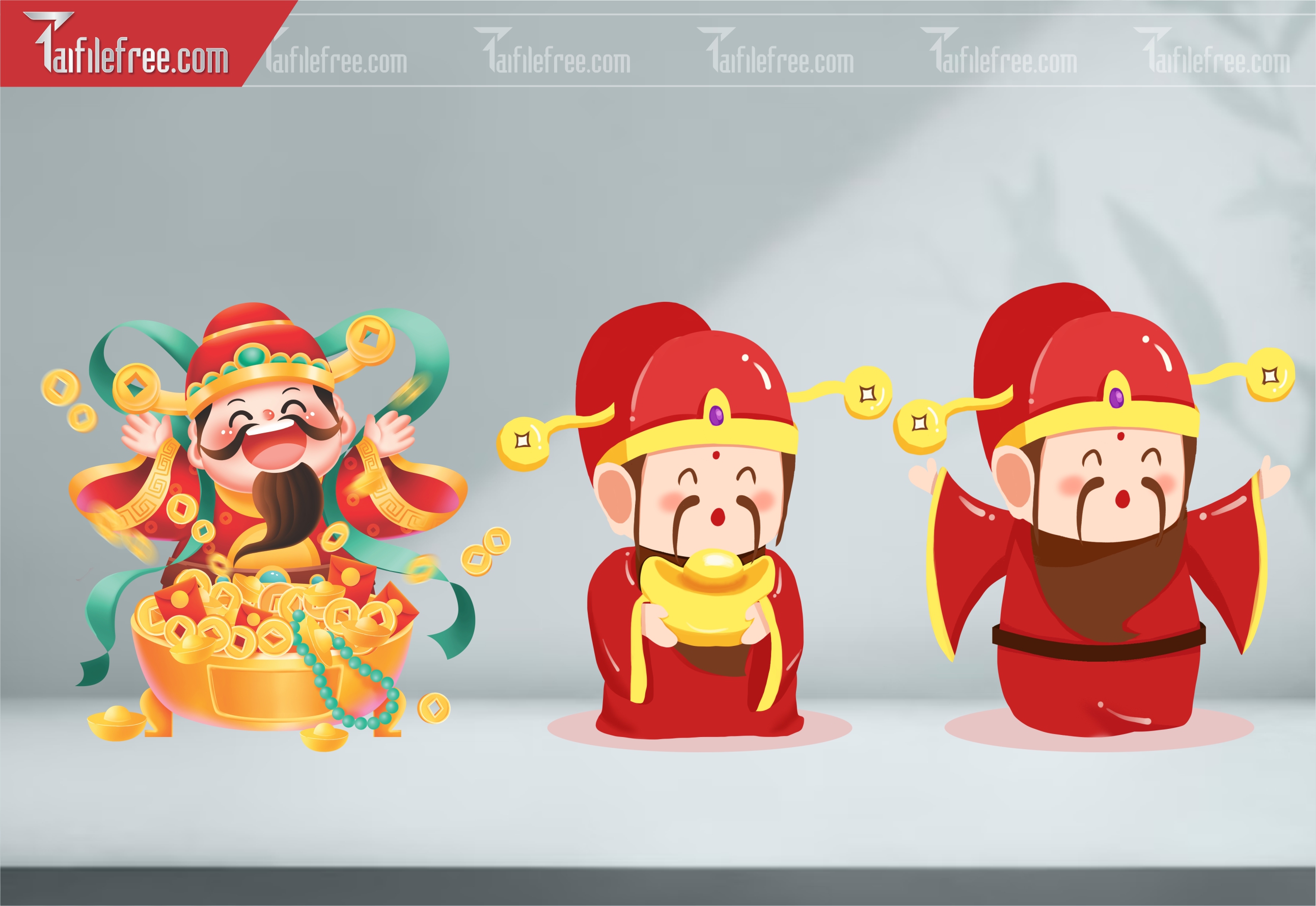 Dữ Liệu, Họa Tiết Tết, Thần Tài_DLT74