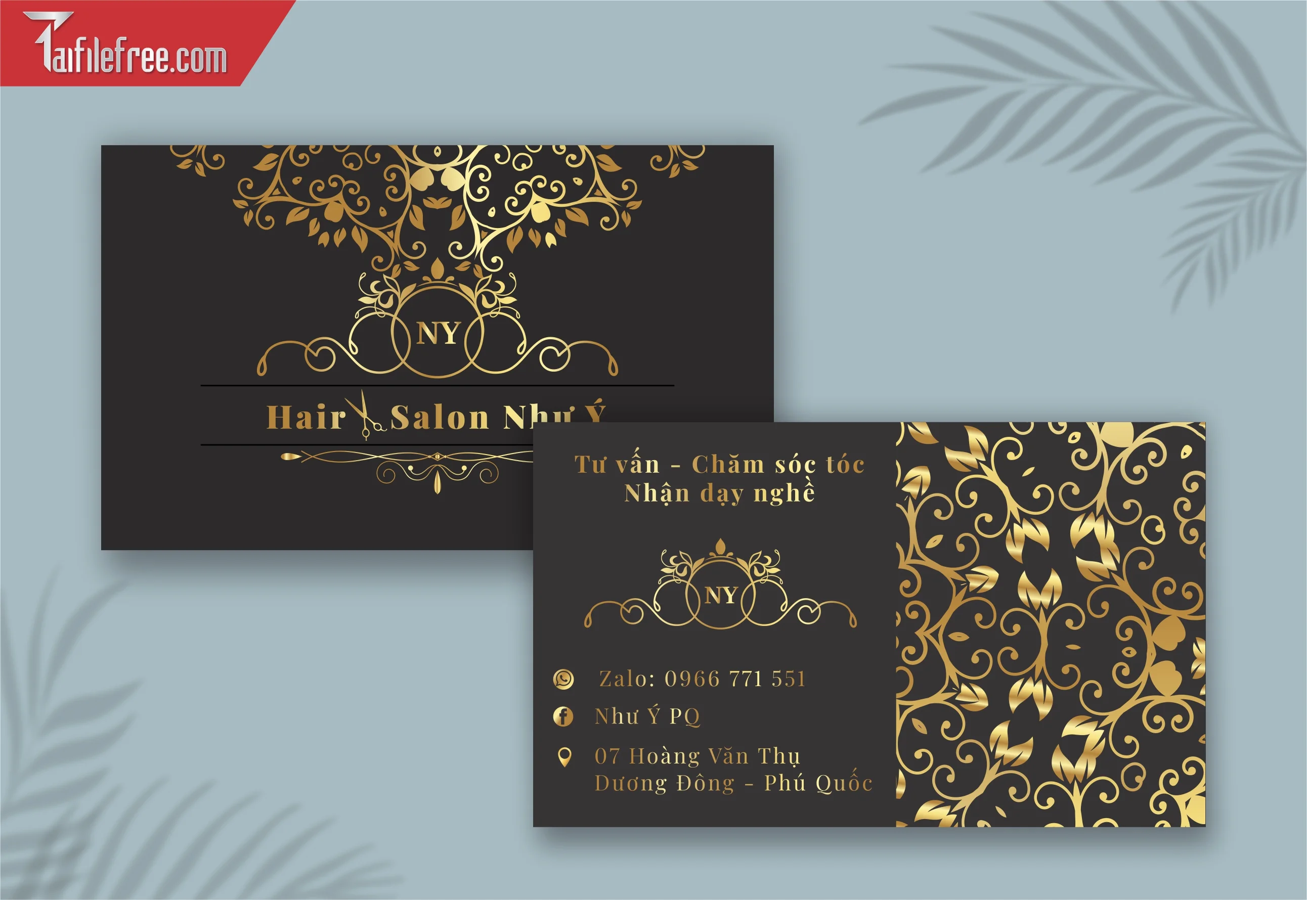 Danh Thiếp, Name Card Spa_DT103