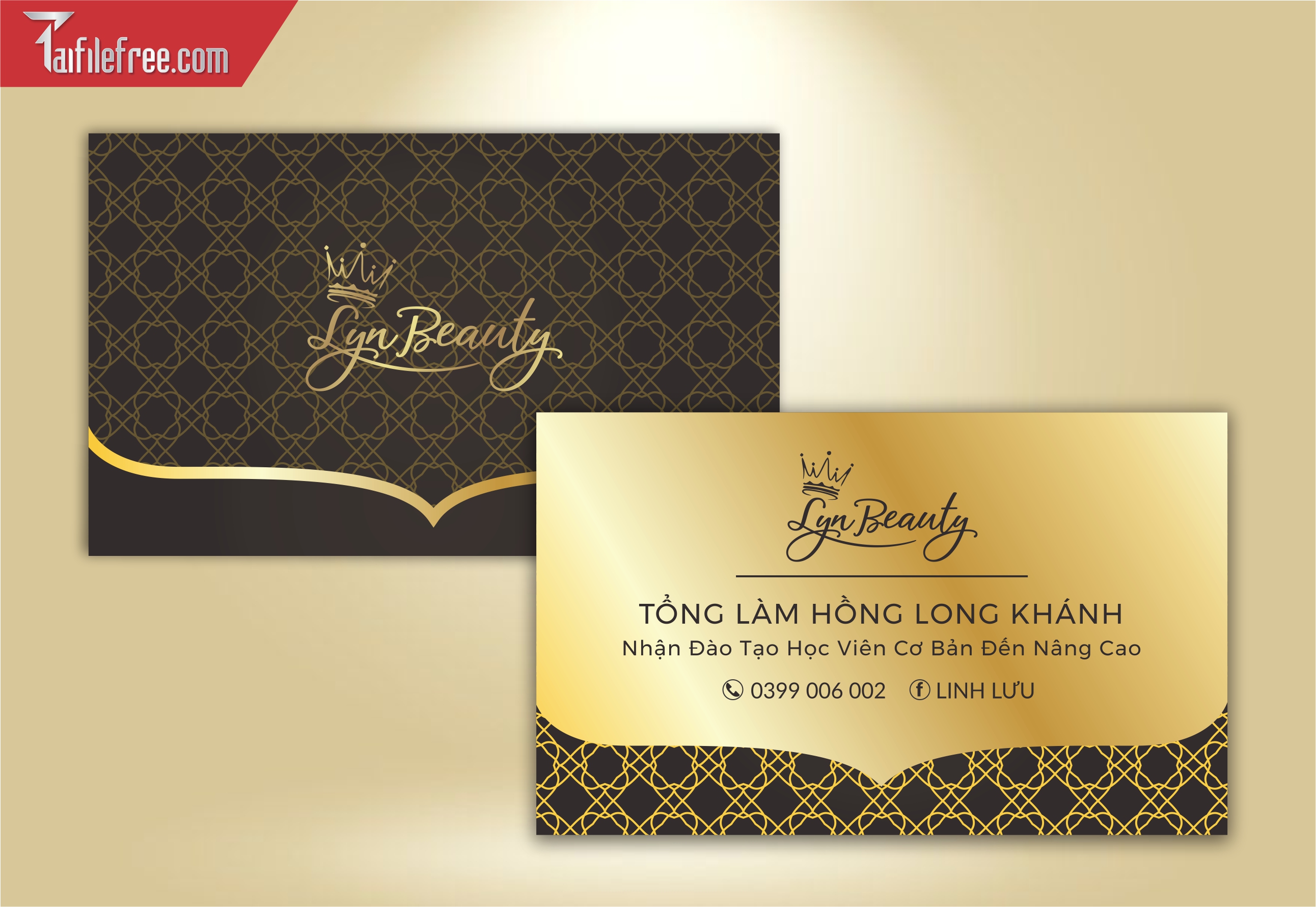 Danh Thiếp, Name Card Spa_DT108