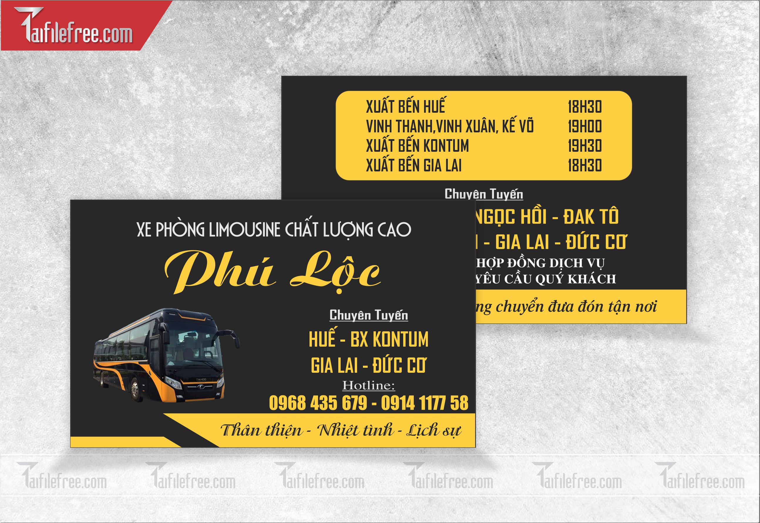 Danh thiếp du lịch, name card_DT25