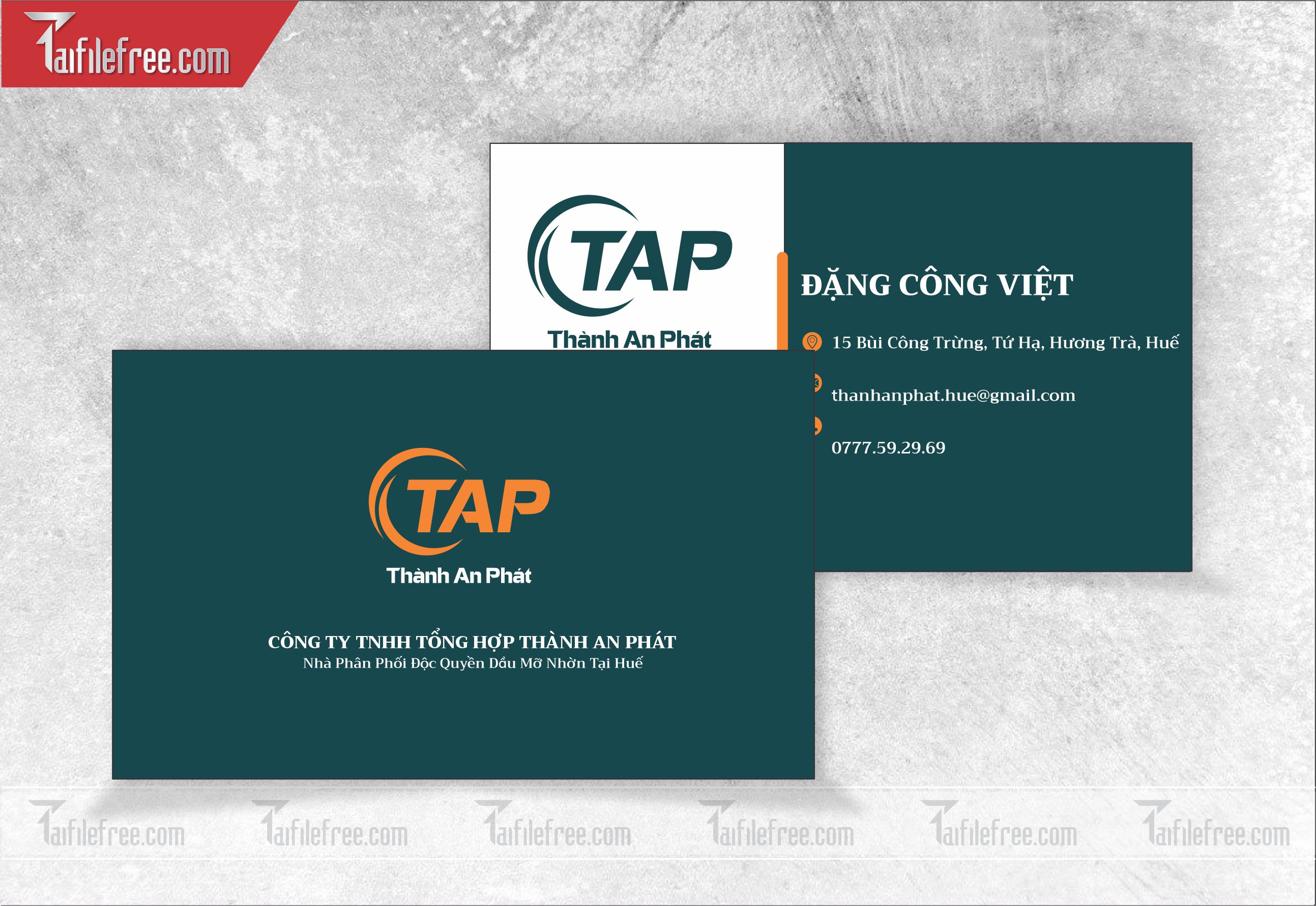 Danh thiếp, name card_DT31