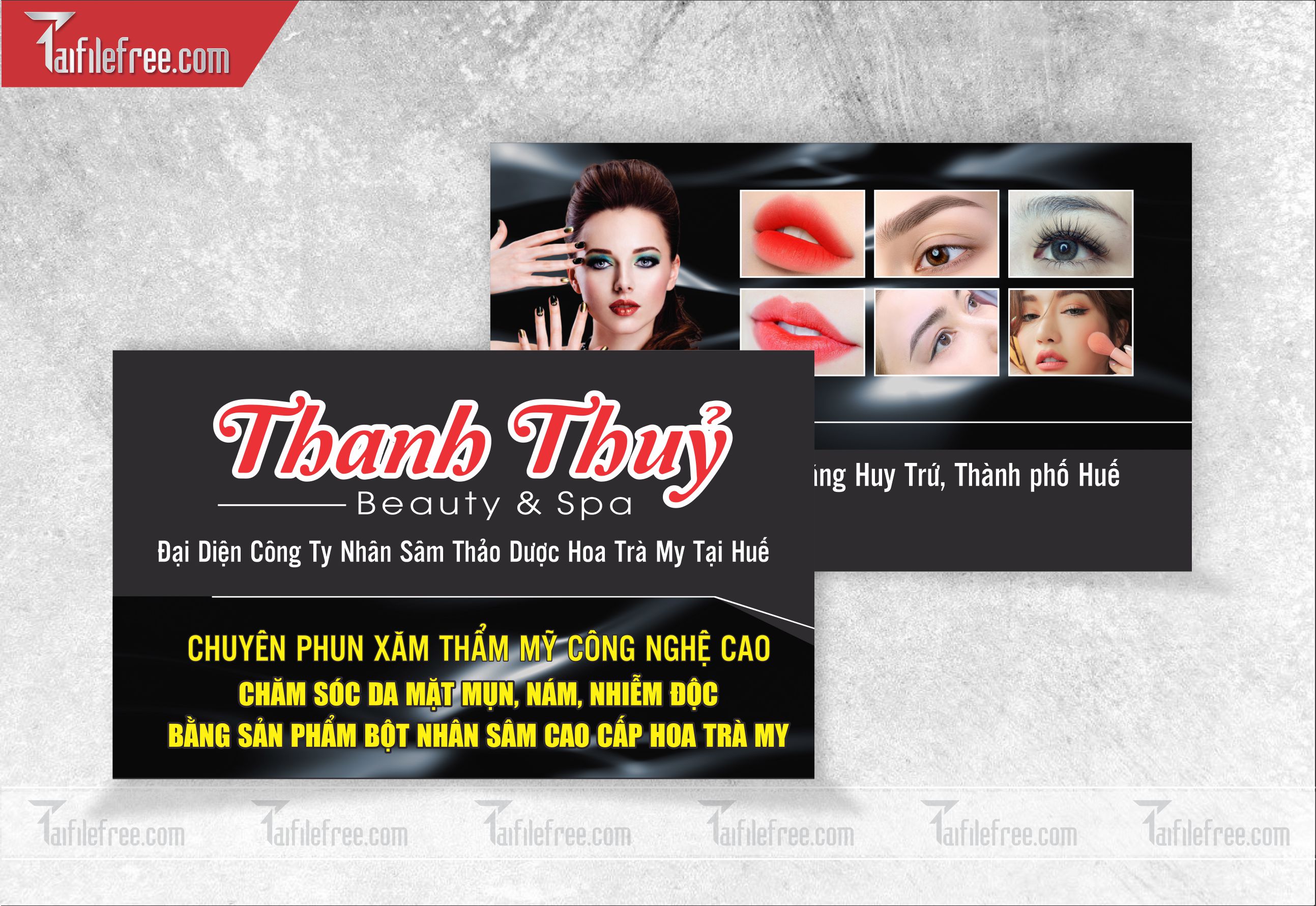 Danh thiếp, name card spa_DT32