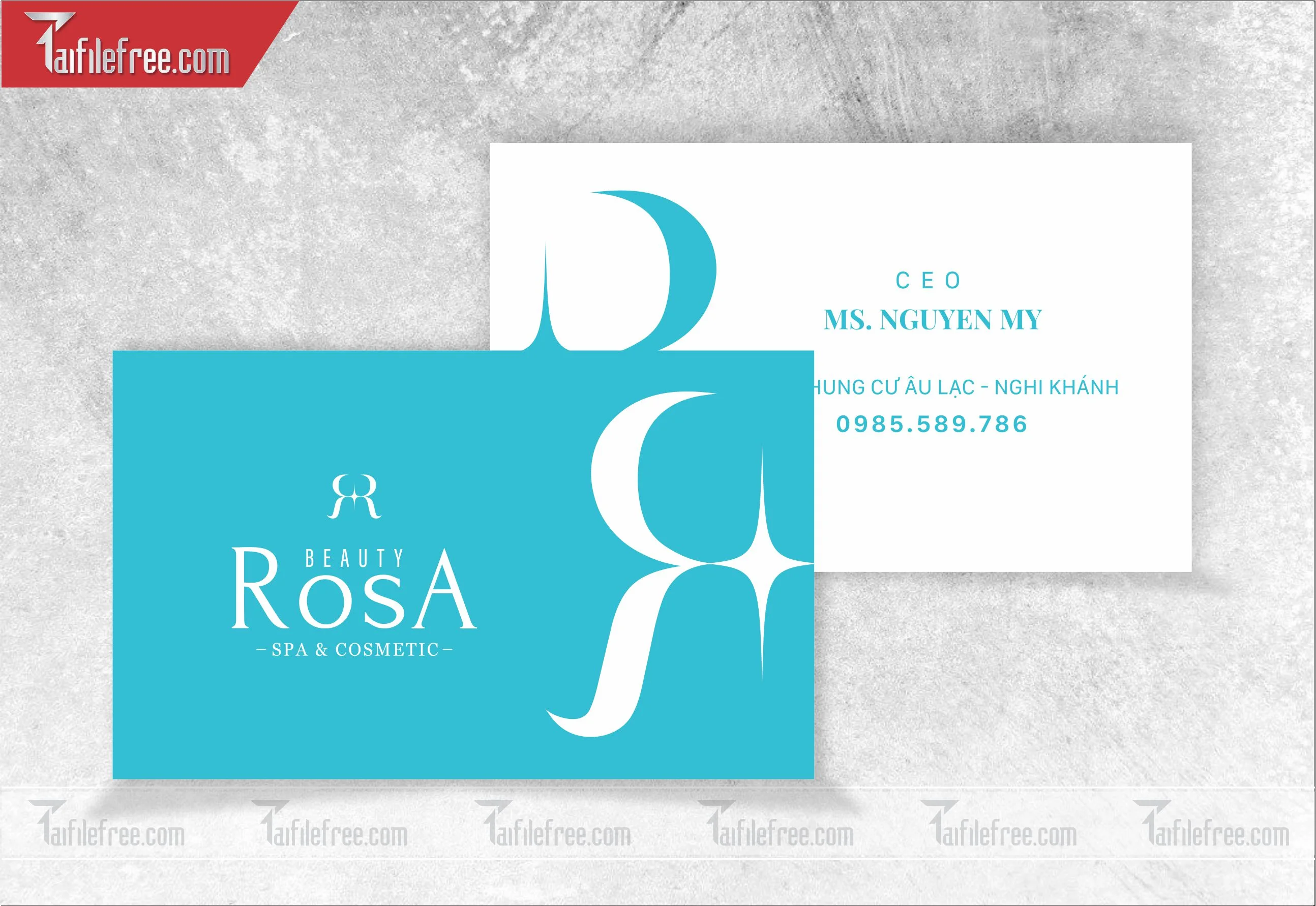 Danh thiếp, name card spa_DT52