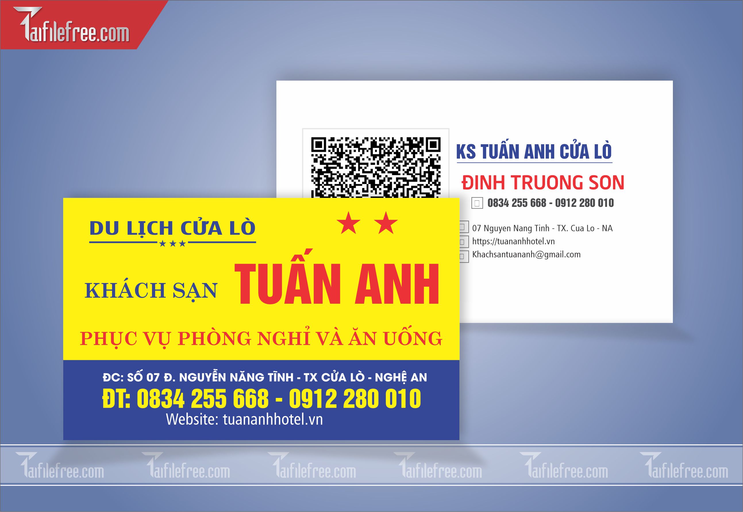 Danh Thiếp, Name Card Công Ty Du Lịch_DT61