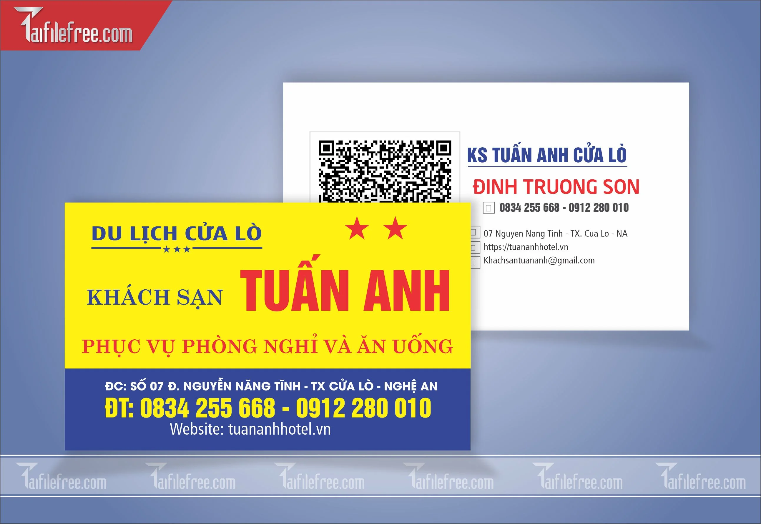 Danh Thiếp, Name Card Công Ty Du Lịch_DT61