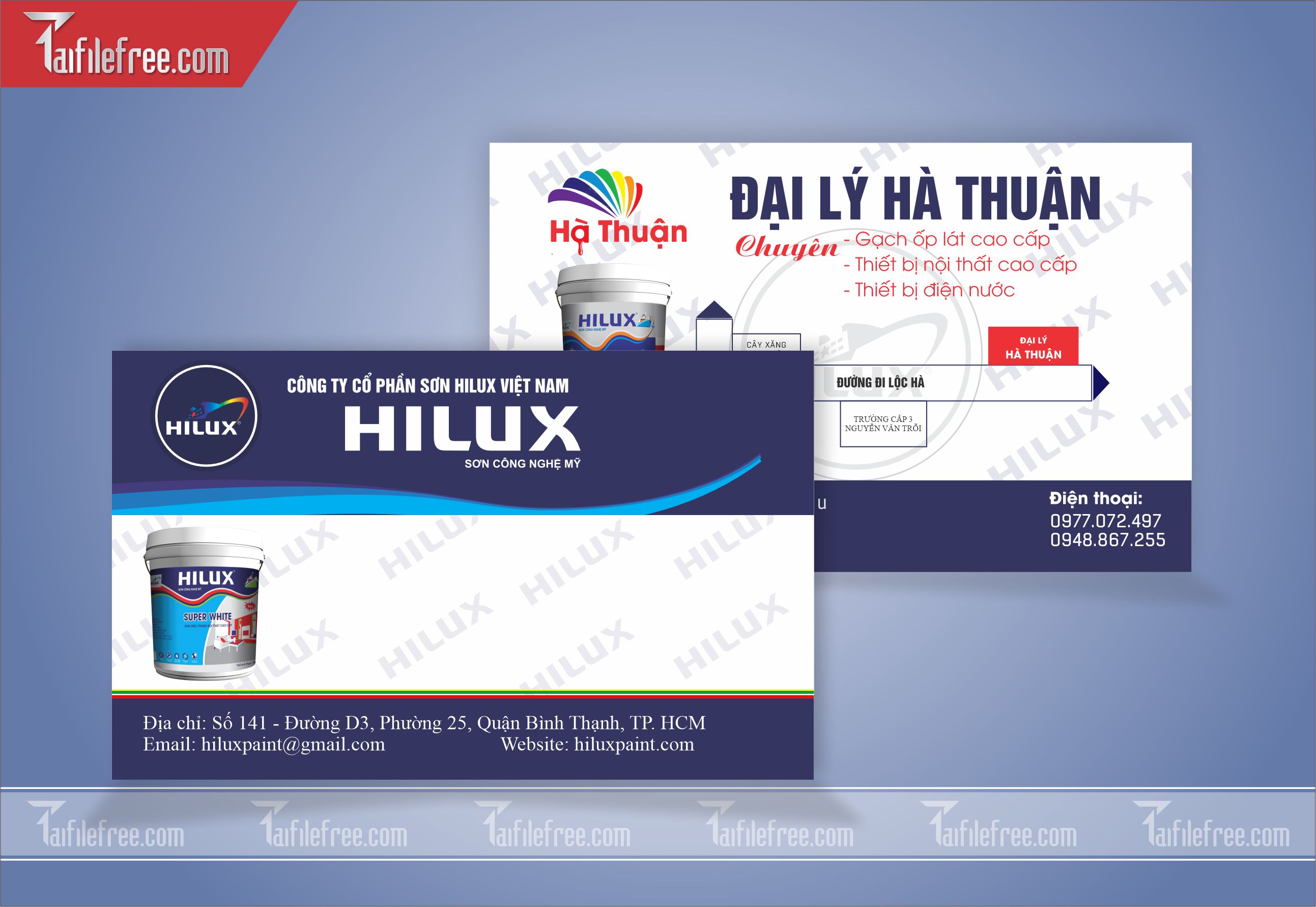 Danh Thiếp, Name Card Công Ty Sơn_DT71