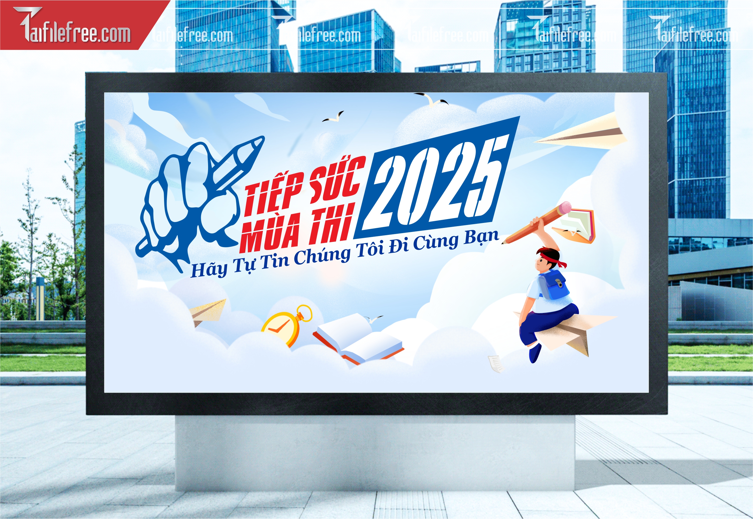 Mẫu Poster, Banner Tiếp Sức Mùa Thi TNCSHCM_DTN62