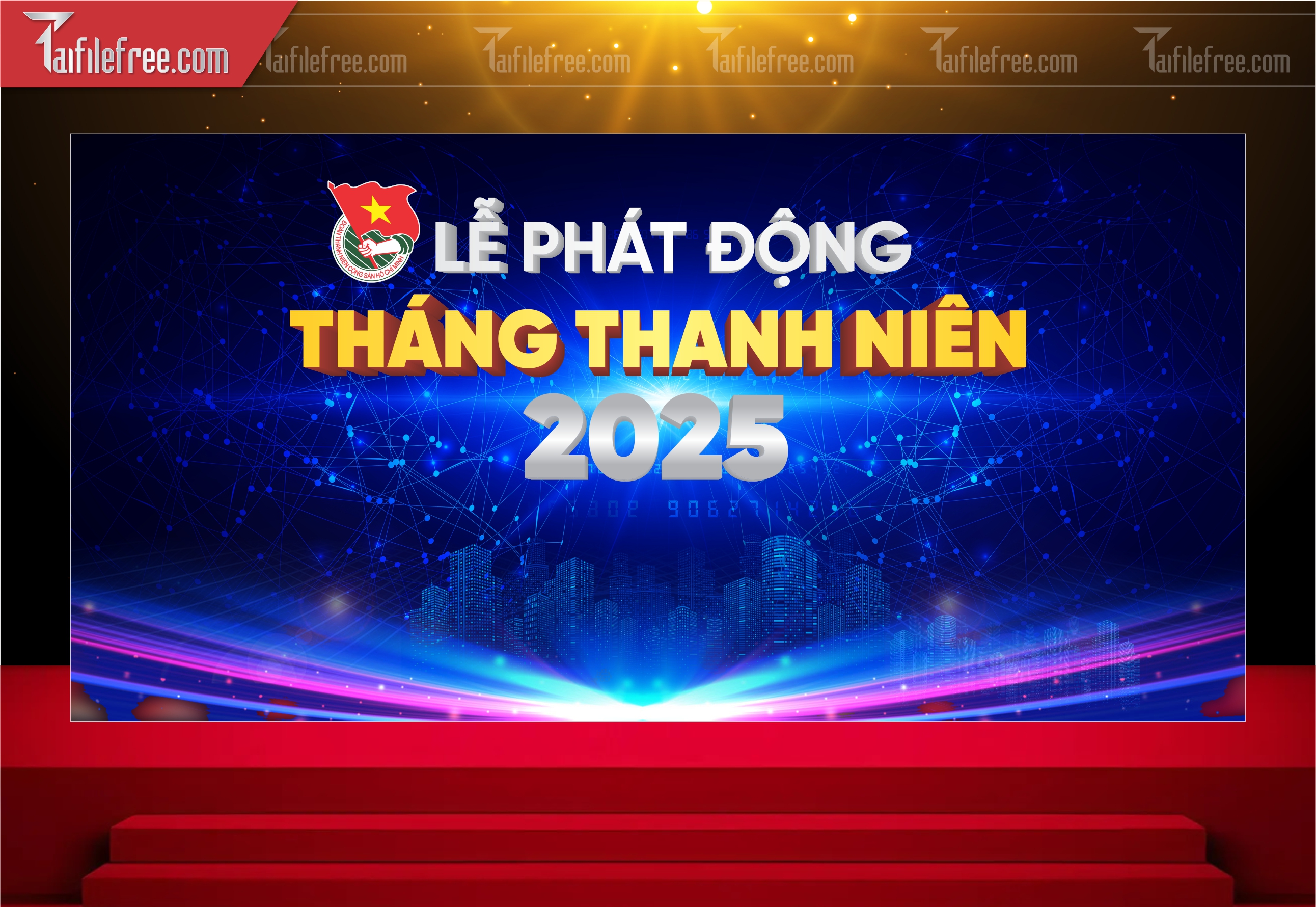 Maket Lễ Phát Động Thàng Thanh Niên, TNCSHCM_DTN67