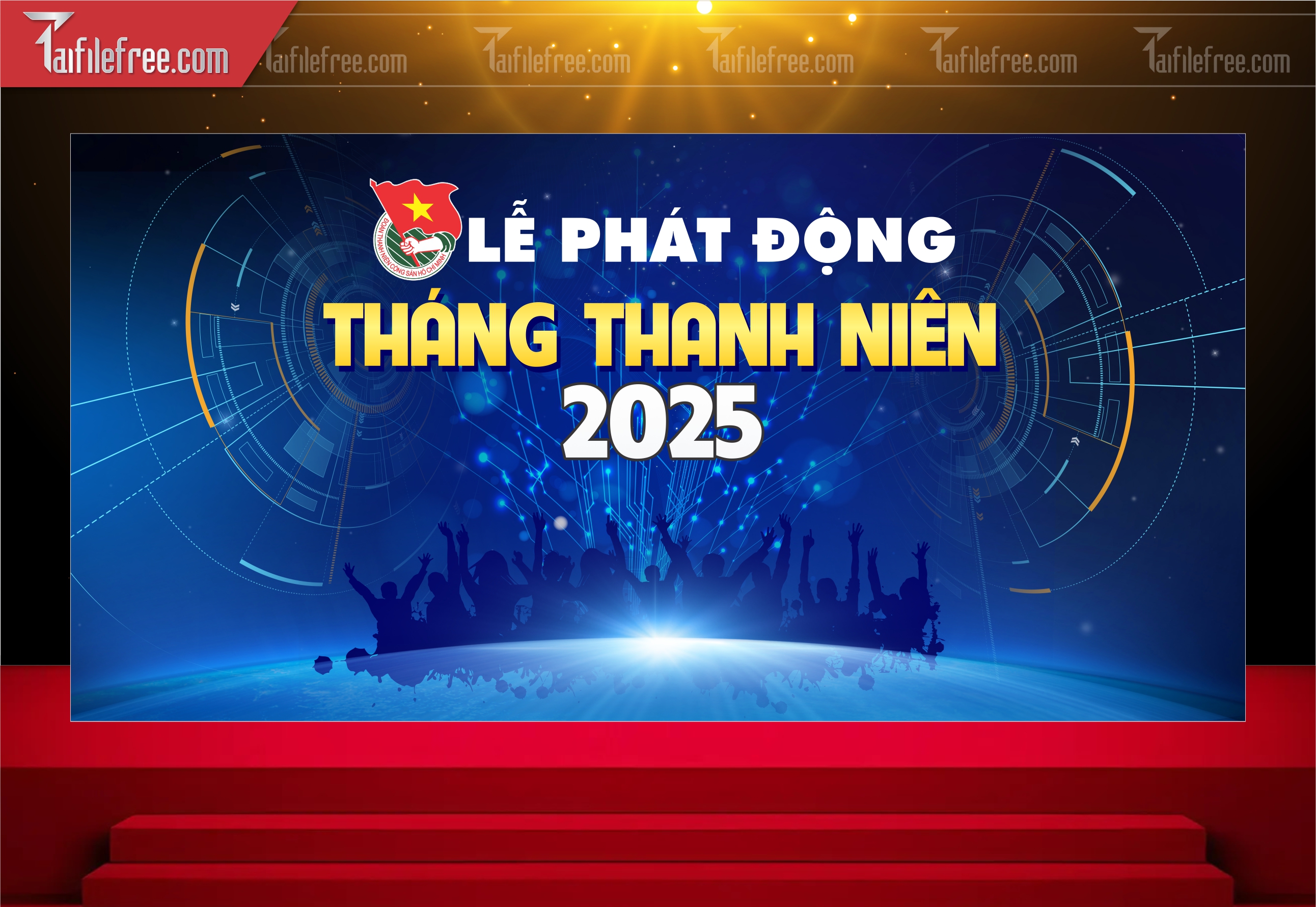 Maket Lễ Phát Động Tháng Thanh Niên_DTN69