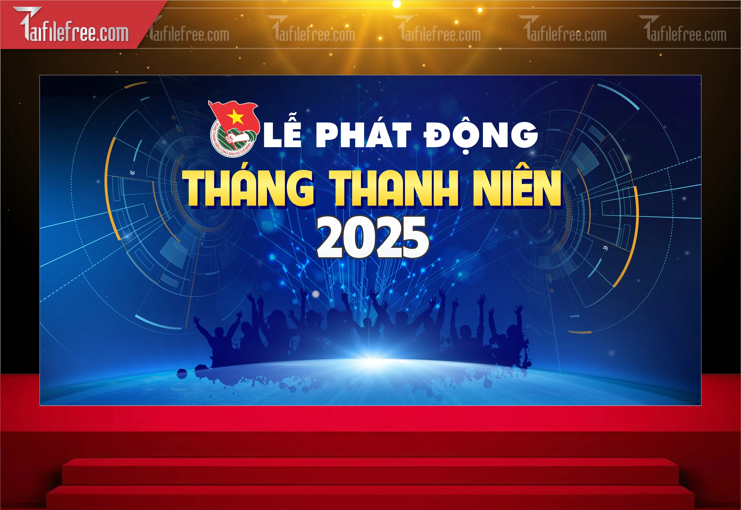 Maket Lễ Phát Động Tháng Thanh Niên_DTN69