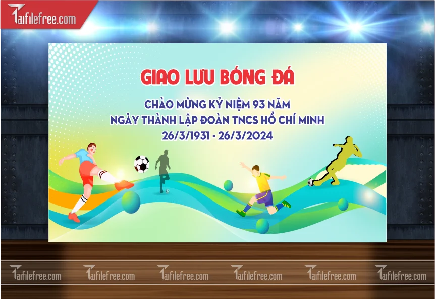 Mẫu Poster, Banner, Standee Ngày Thành lập Đoàn TNCSHCM 26/3_DTN15
