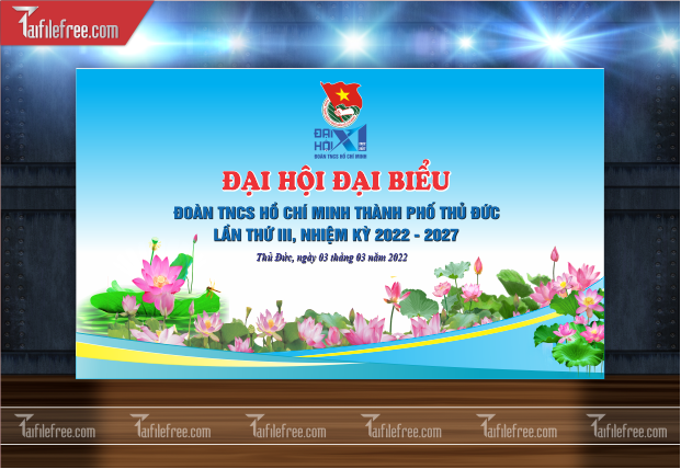 Mẫu Poster, Banner, Standee Ngày Thành lập Đoàn TNCSHCM 26/3_DTN20