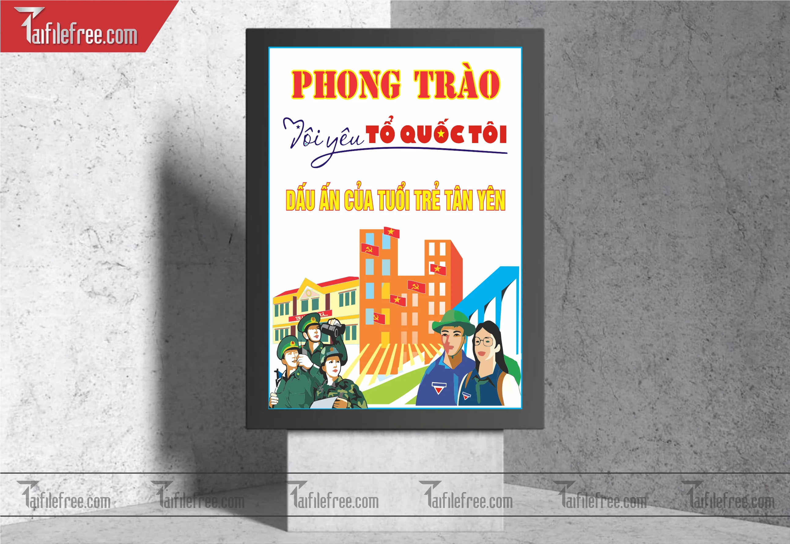 Mẫu Poster, Banner, Standee Ngày Thành lập Đoàn TNCSHCM 26/3_DTN25