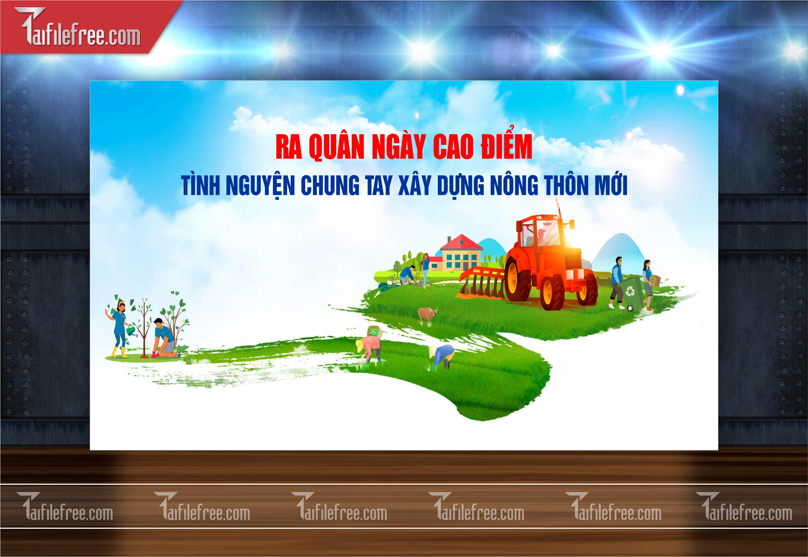 Mẫu Poster, Banner, Standee Ngày Thành lập Đoàn TNCSHCM 26/3_DTN44