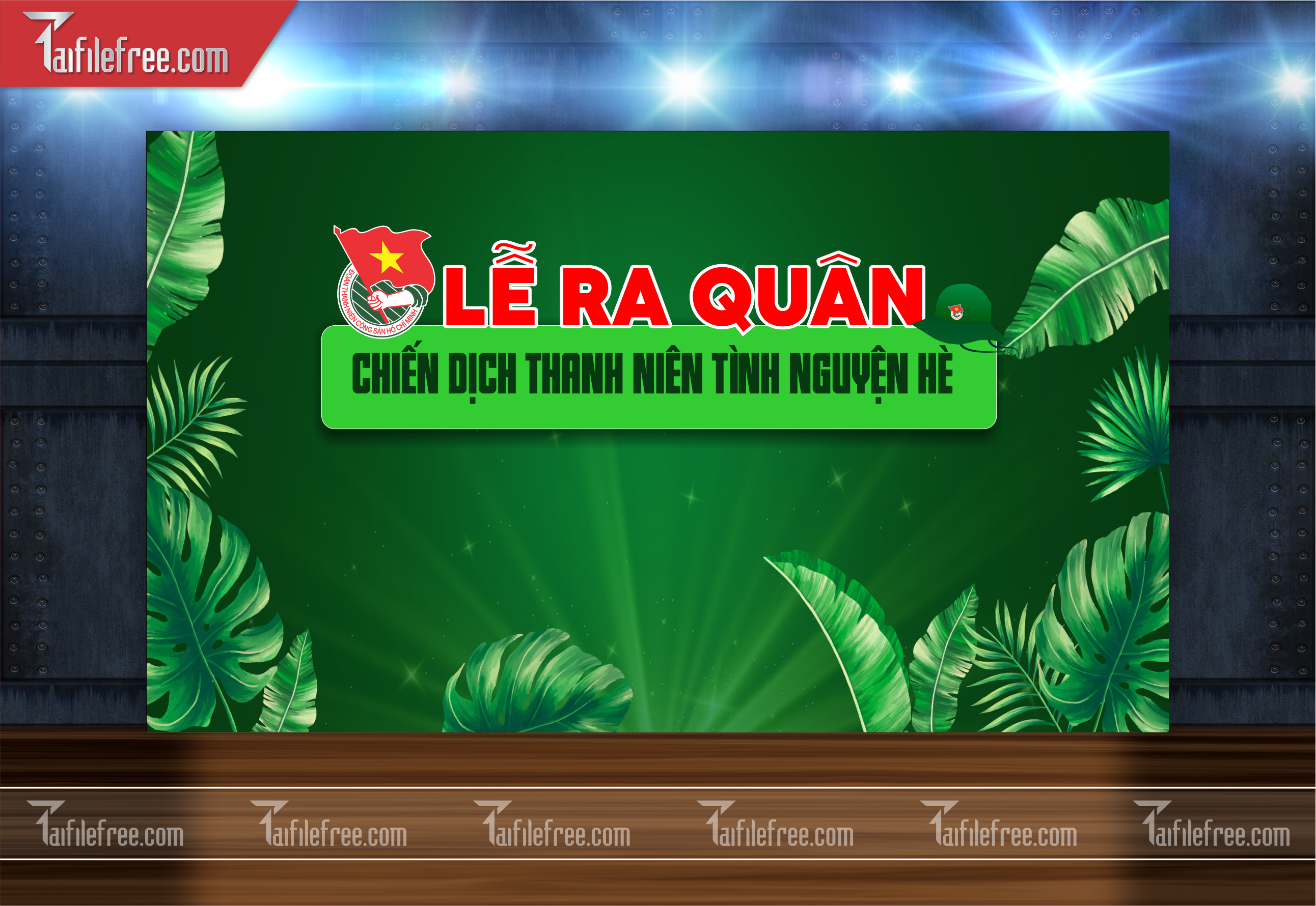 Mẫu Poster, Banner, Standee Ngày Thành lập Đoàn TNCSHCM 26/3_DTN55