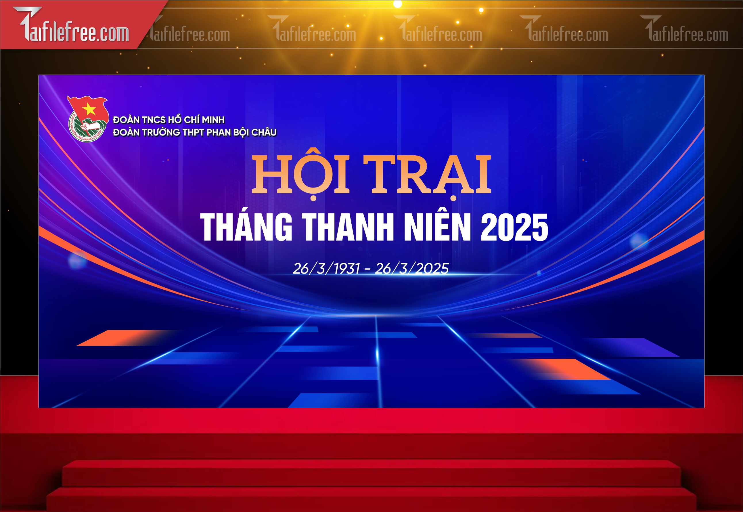 Maket Hội Trại Tháng Thanh Niên_DTN72