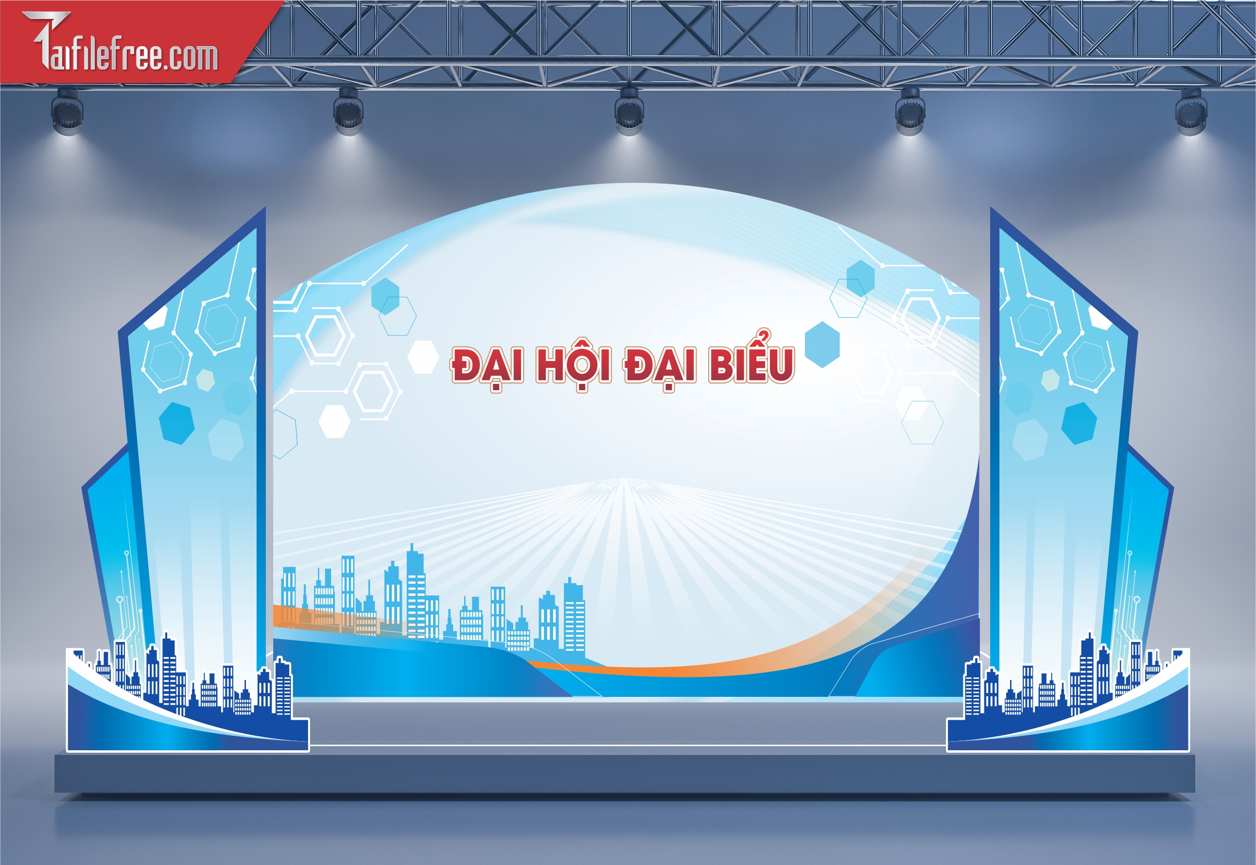 Background Sân Khấu Đại Hội Thanh Niên_DTN76