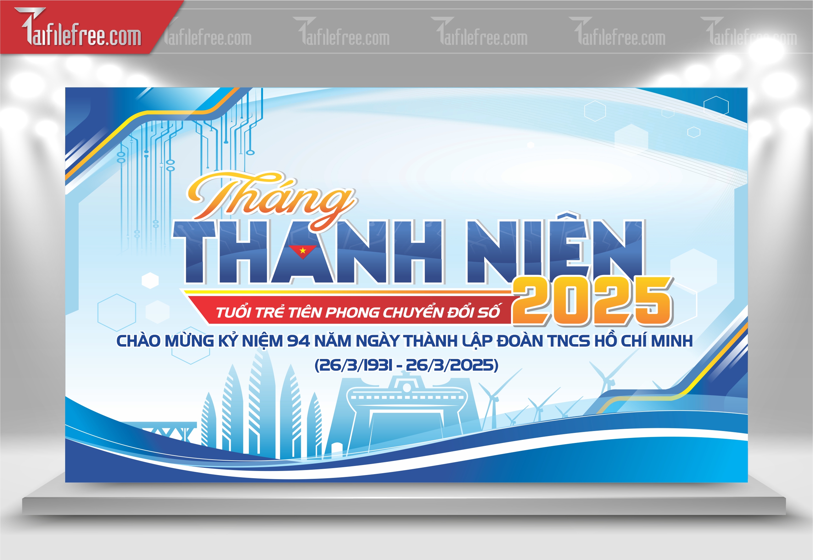 Background Sân Khấu Tháng Thanh Niên_DTN77