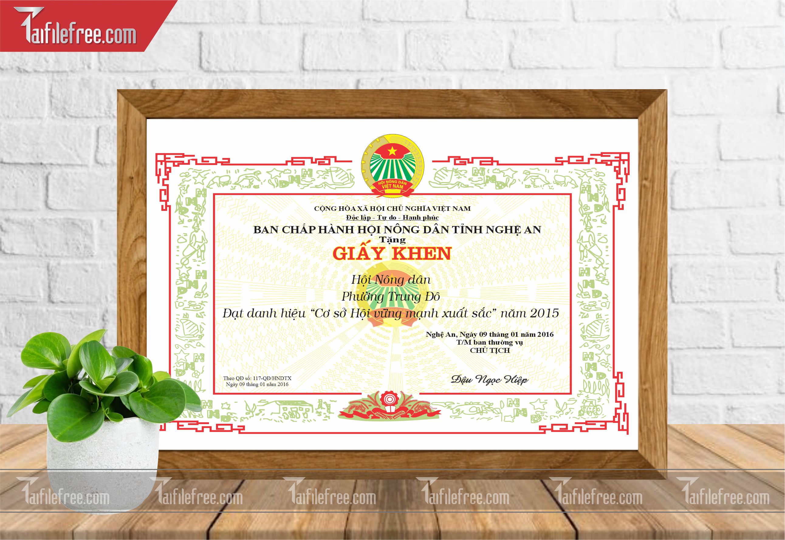 Giấy Khen Nhà Nước_GK04