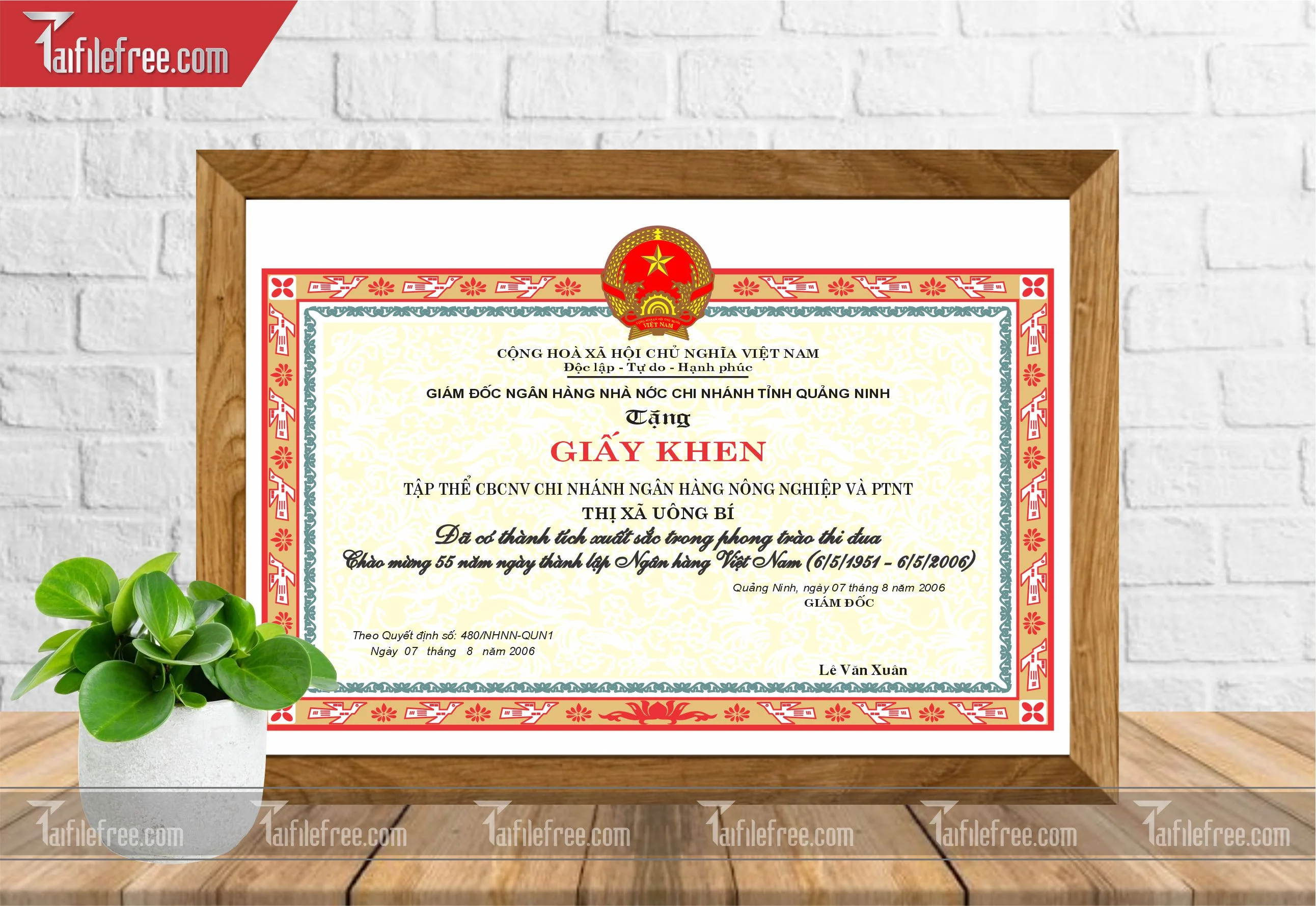 Giấy Khen Nhà Nước_GK06