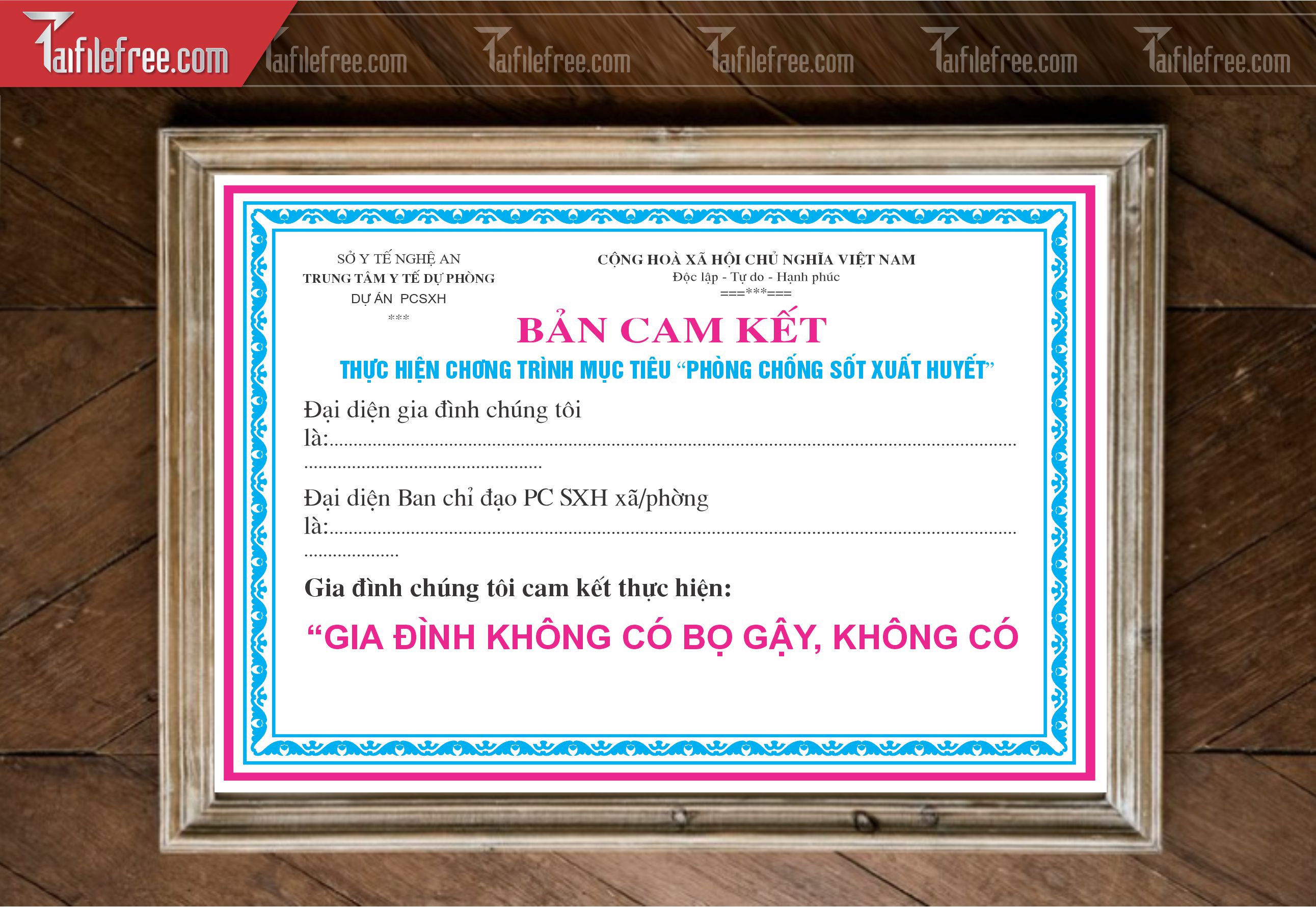 Bảng Cam Kết_GK142