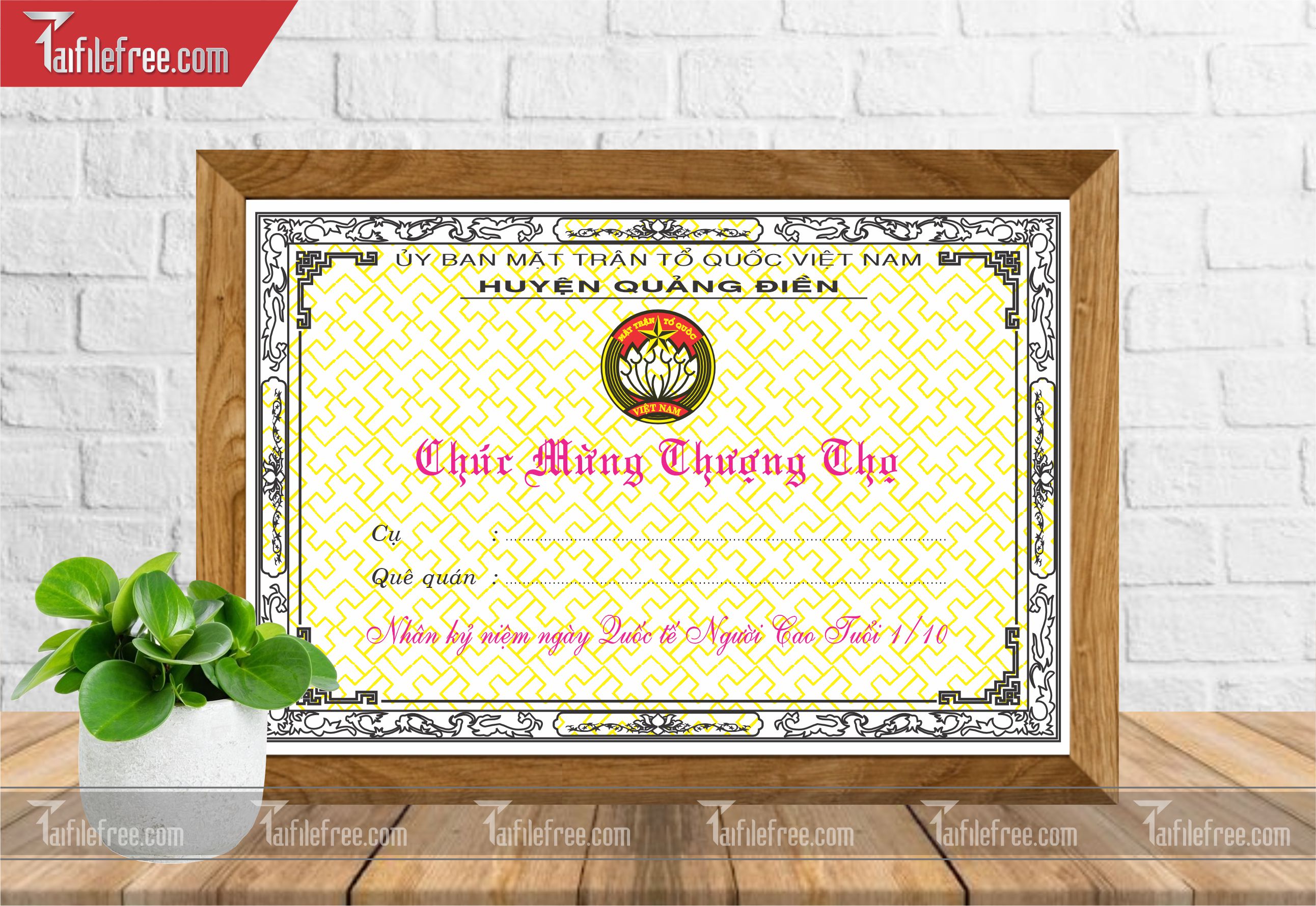 Giấy Mừng Thọ_GK18