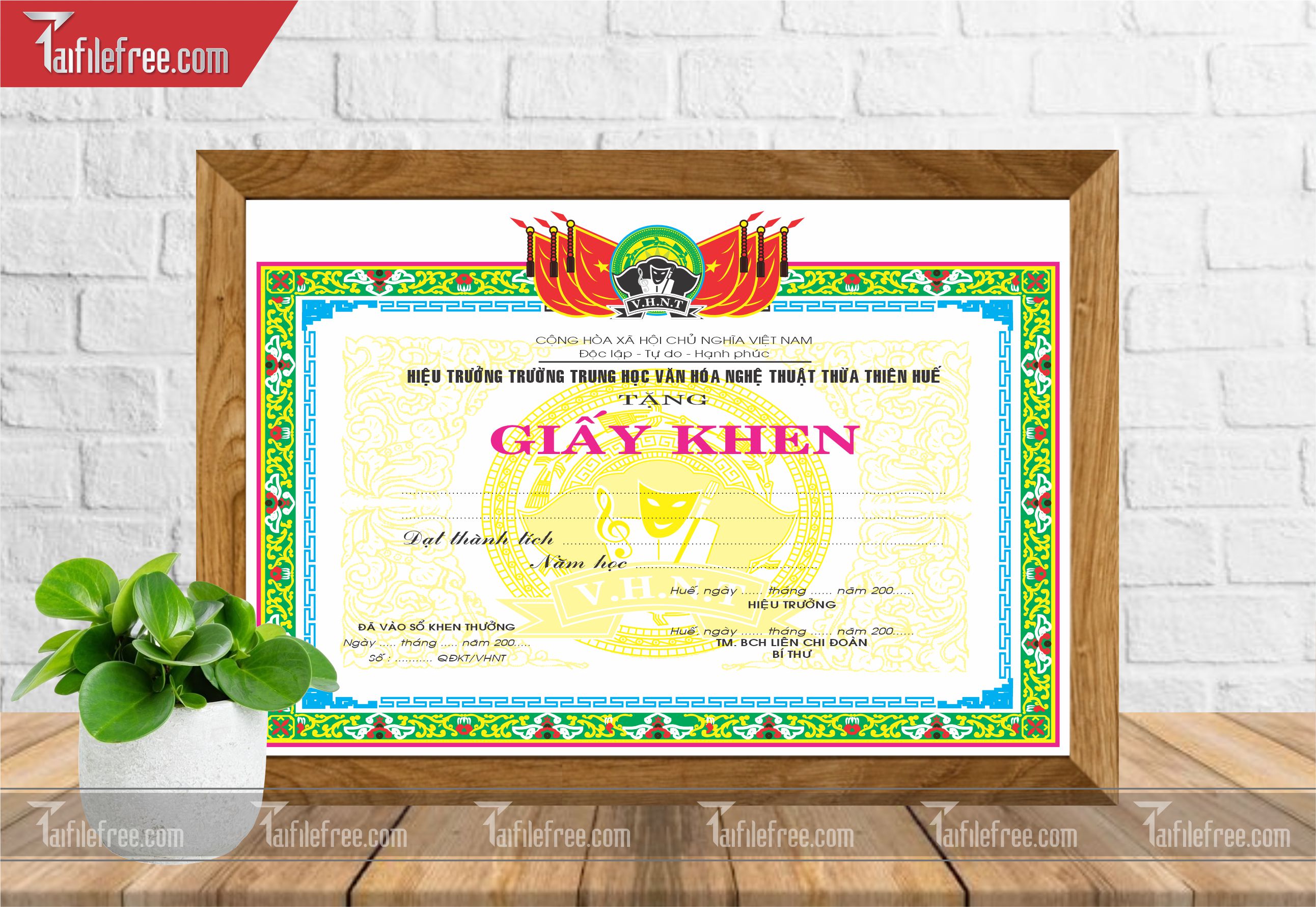 Giấy Khen Trường Học_GK20