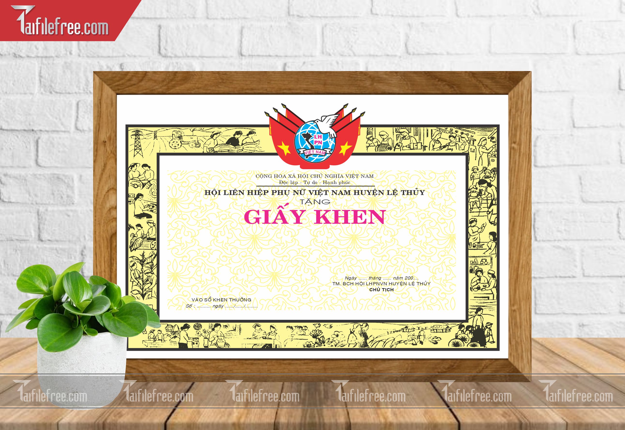 Giấy Khen Nhà Nước_GK25
