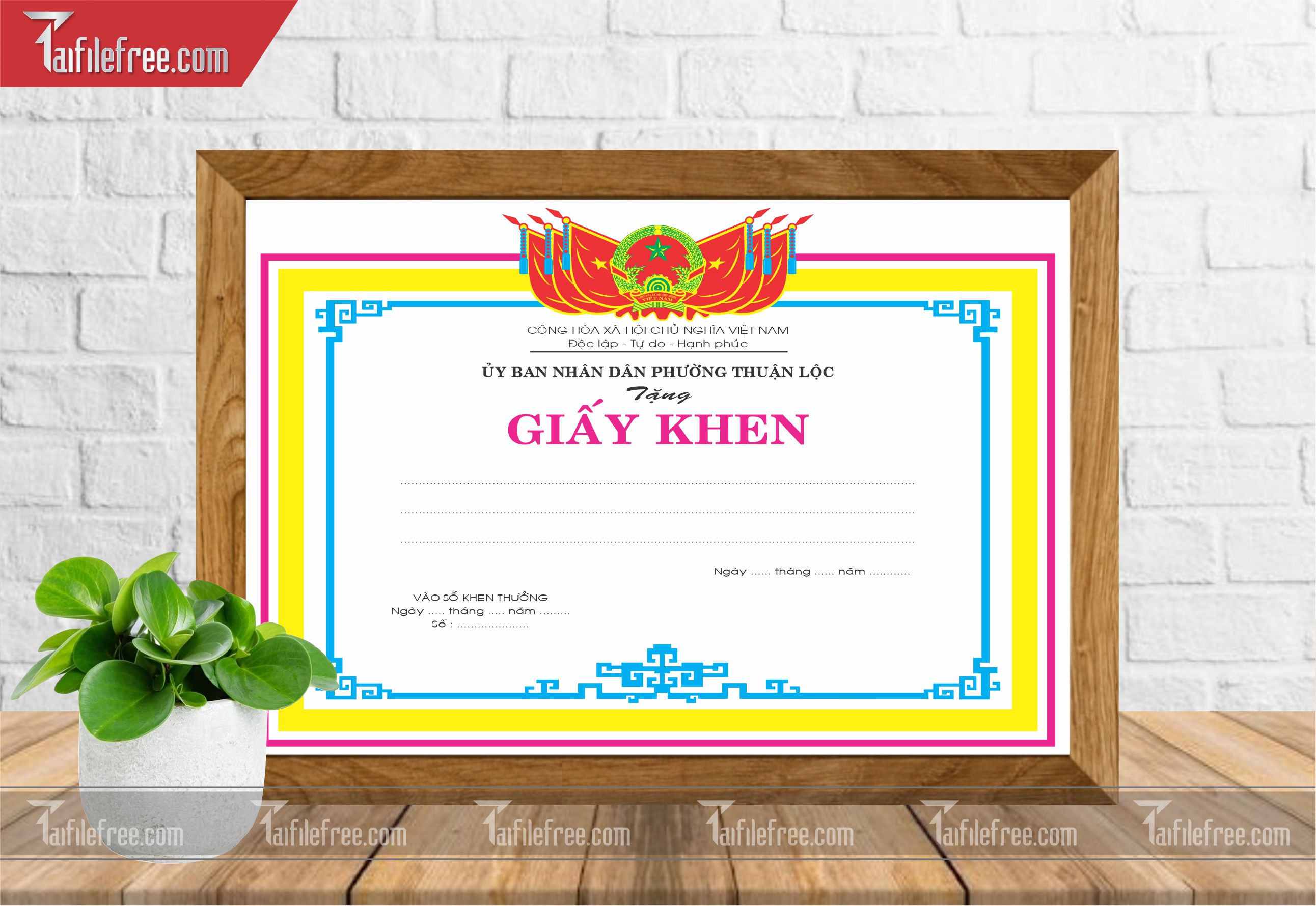 Giấy Khen Trường Học_GK29