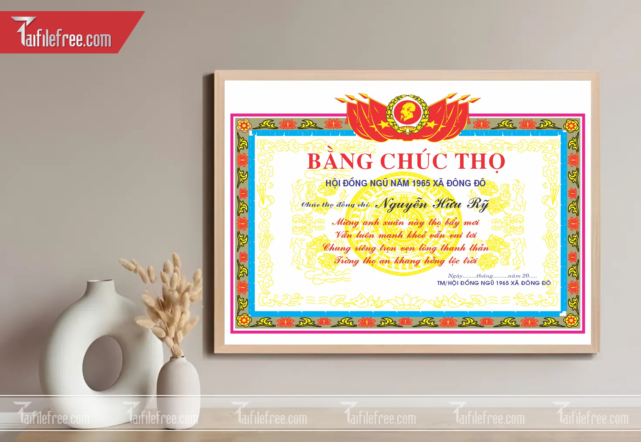 Bằng Chúc Thọ Người Cao Tuổi_GK39