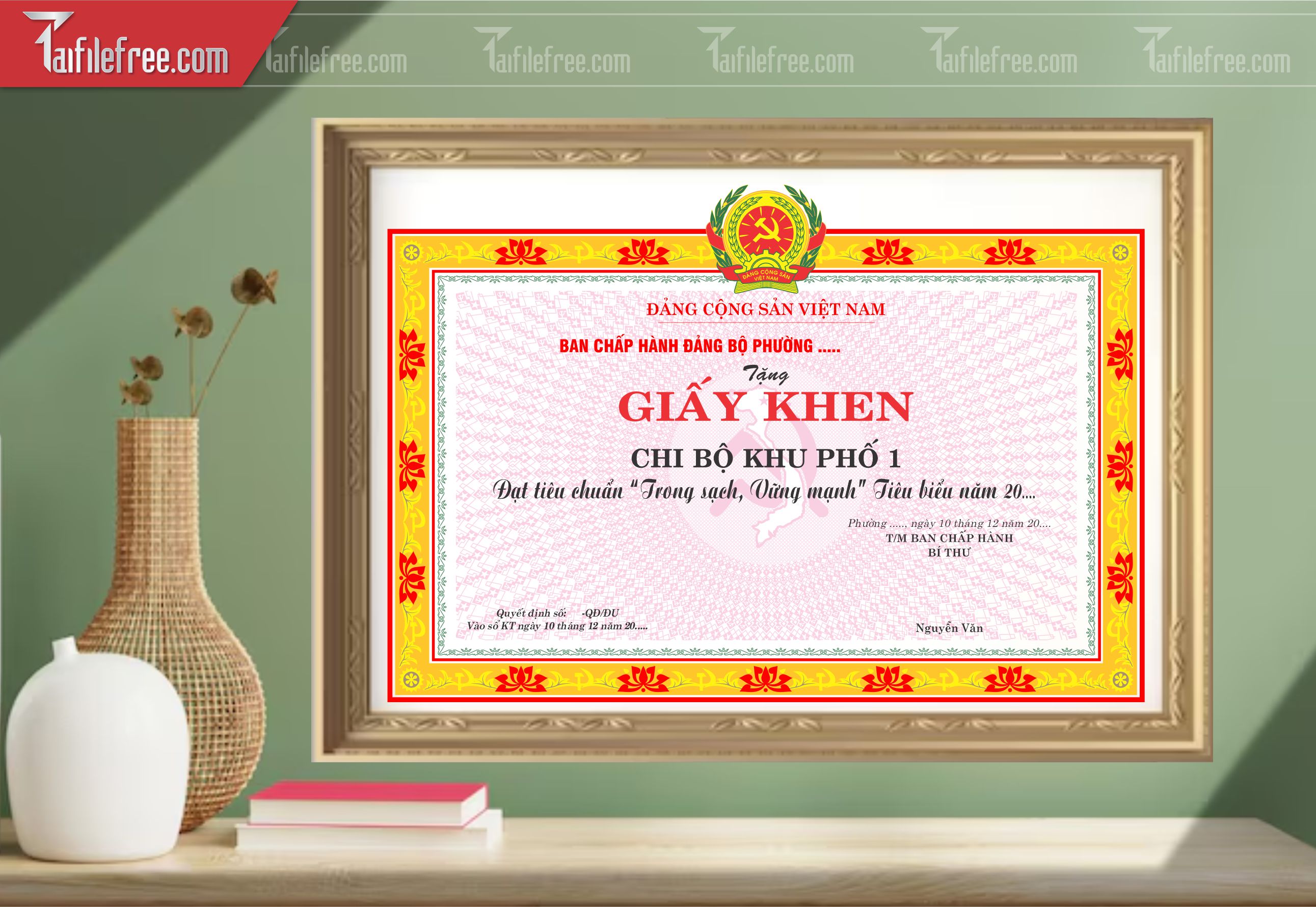 Giấy Khen Nhà Nước_GK050