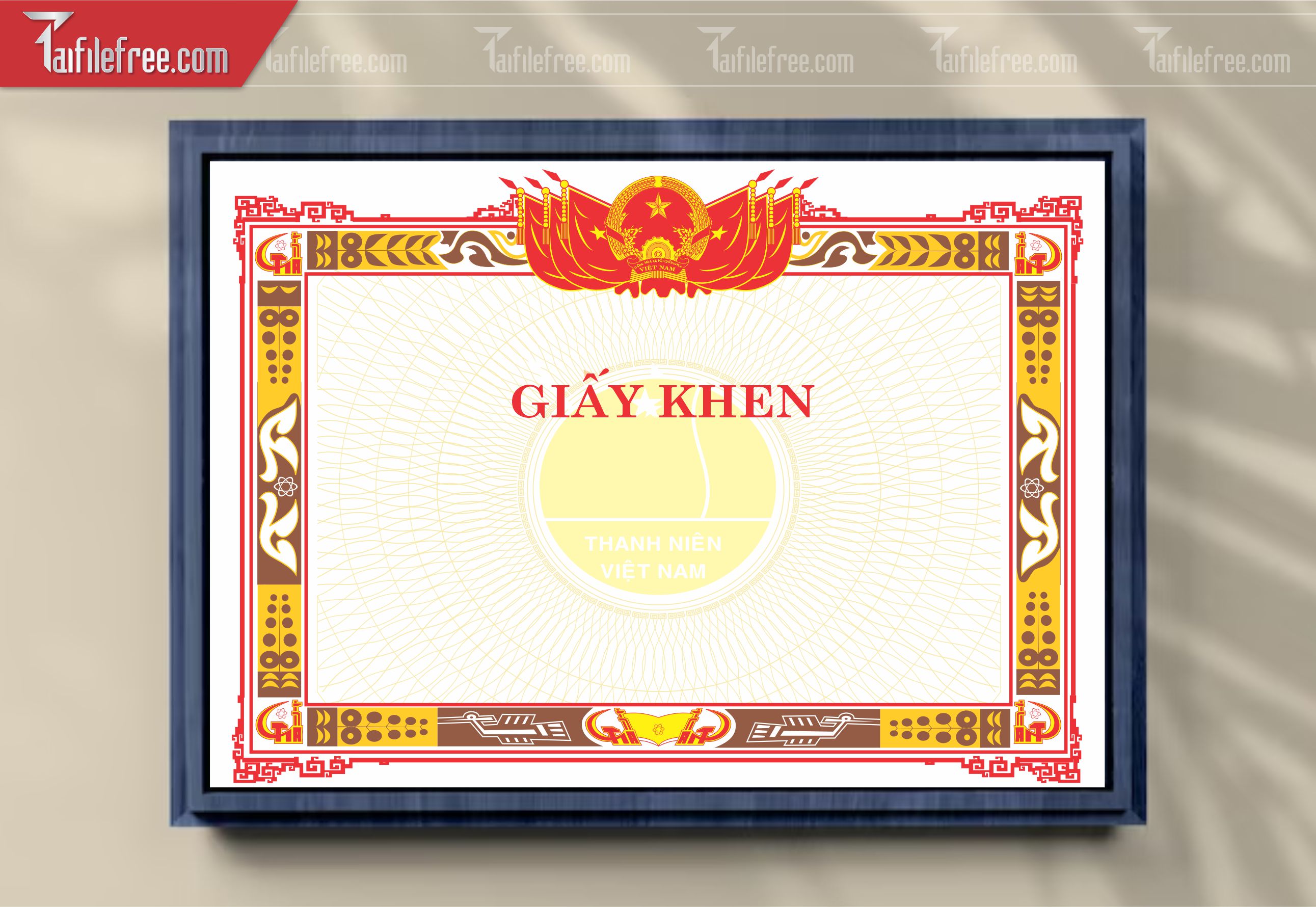 Giấy Khen Nhà Nước Đẹp_GK88