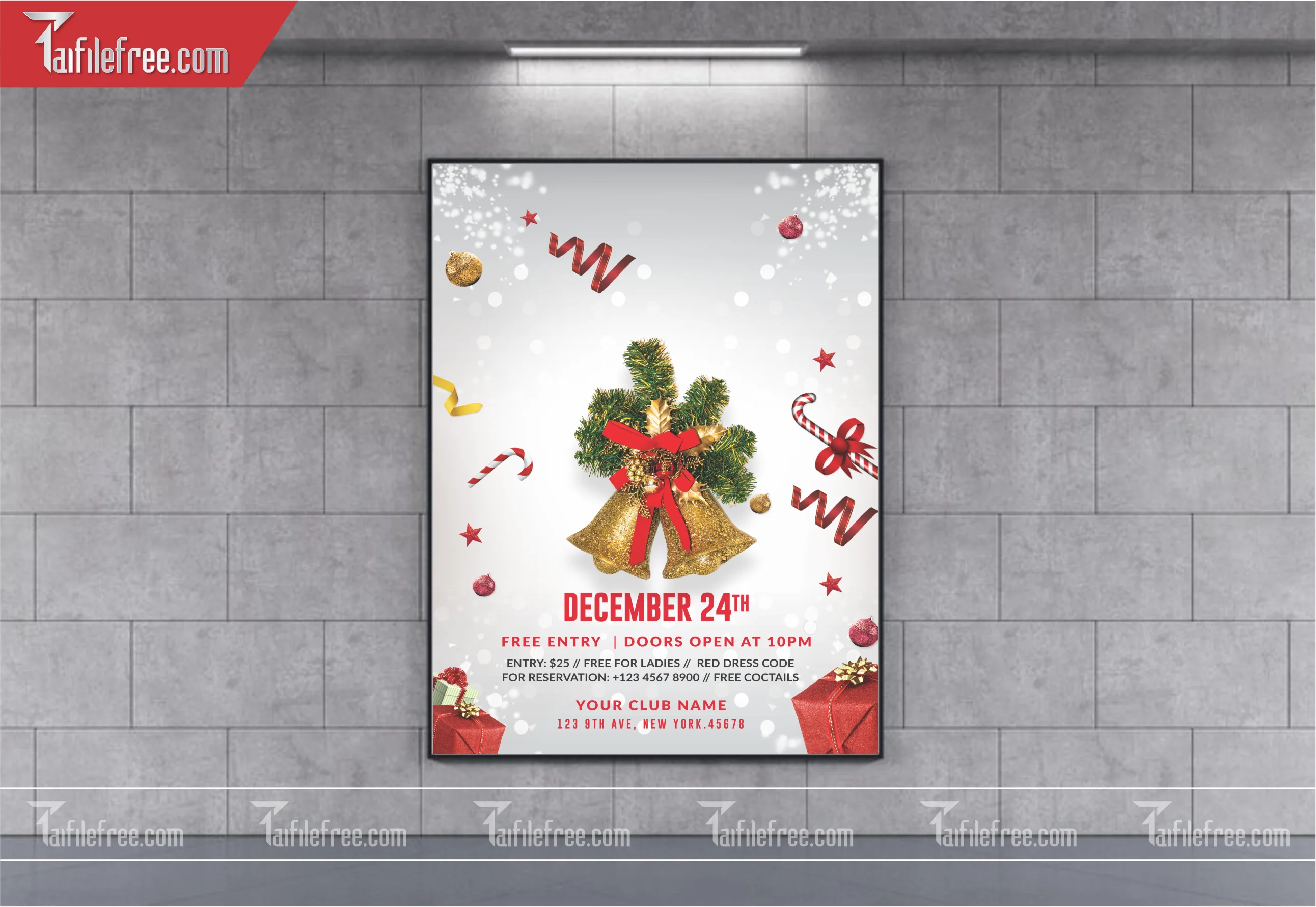 Banner Giáng Sinh - Noel - Backdrop Merry Christmas GS27