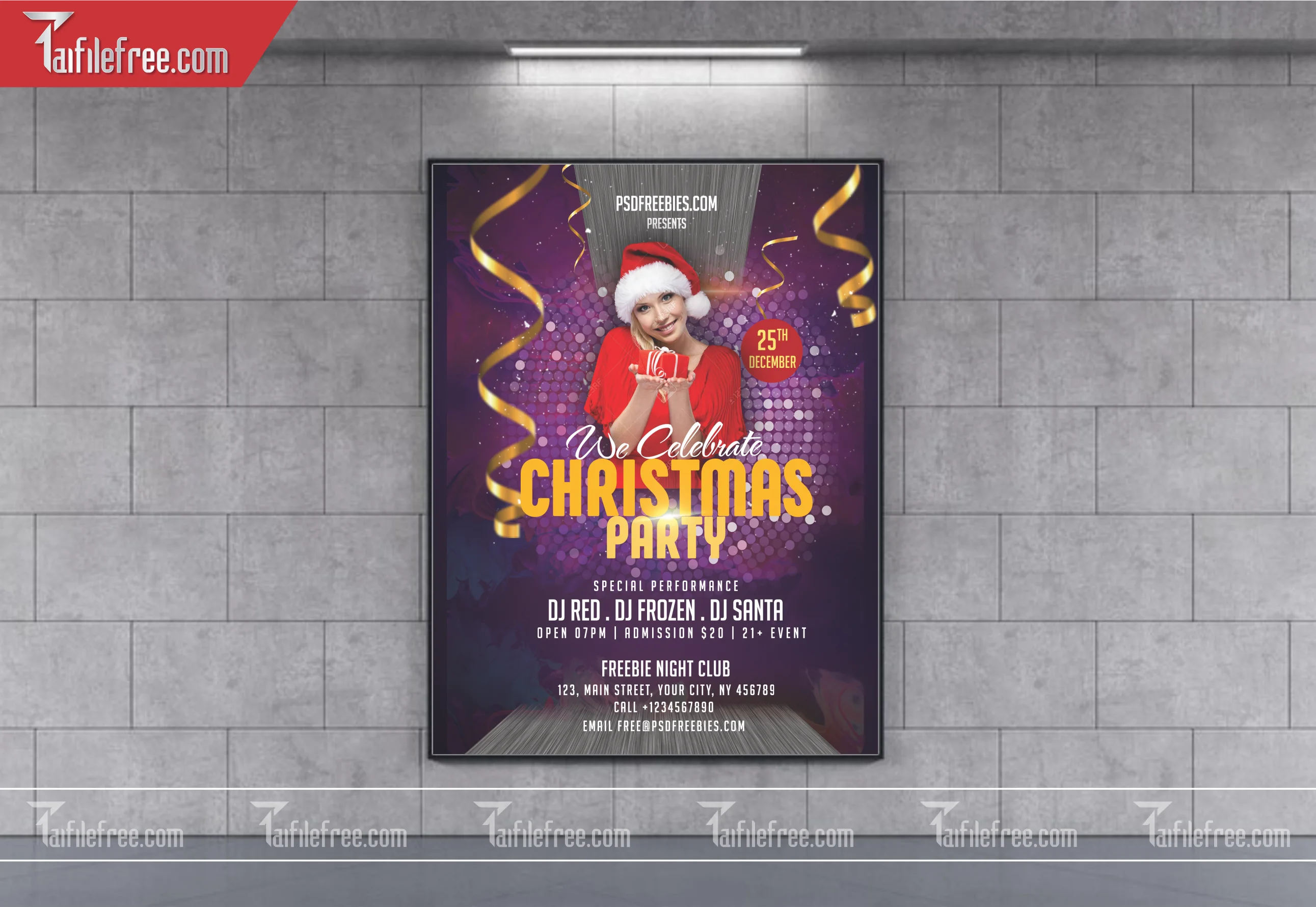 Banner Giáng Sinh - Noel - Backdrop Merry Christmas GS28