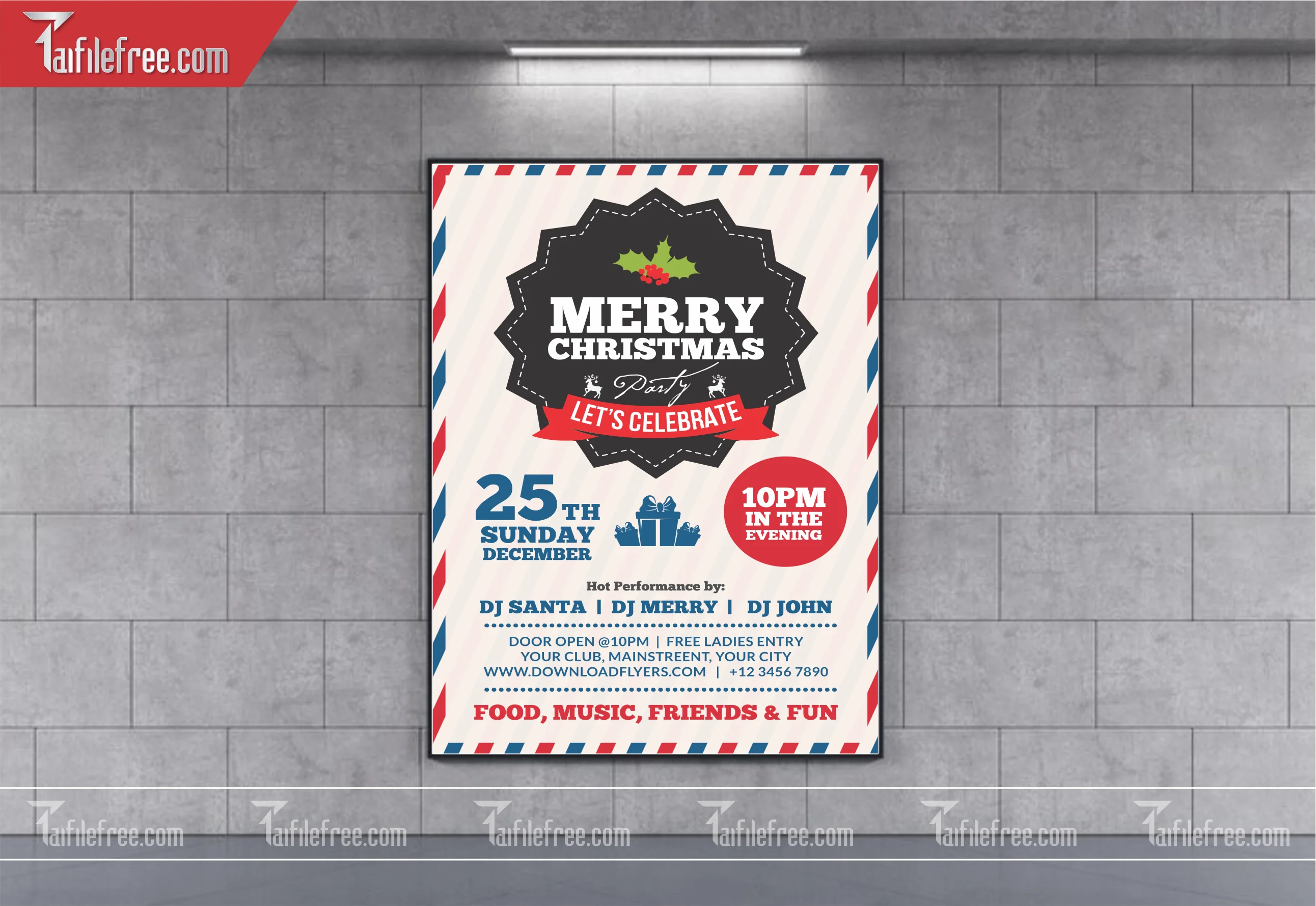 Banner Giáng Sinh - Noel - Backdrop Merry Christmas GS58