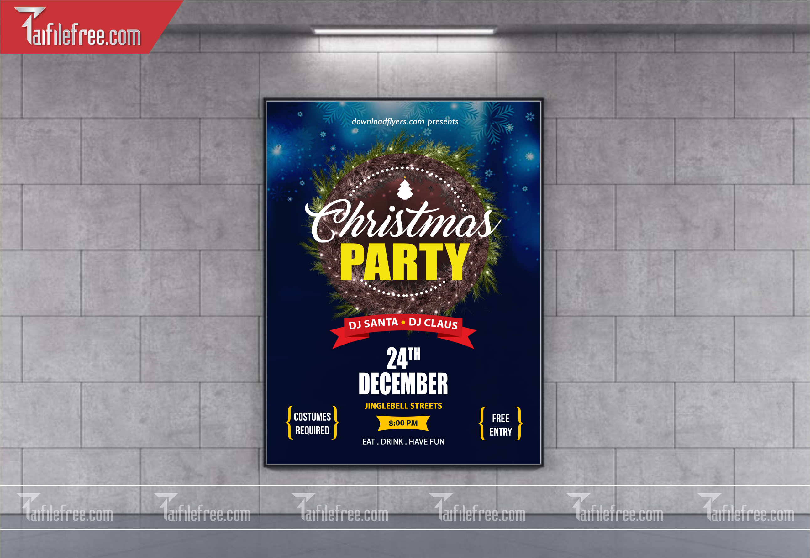 Banner Giáng Sinh - Noel - Backdrop Merry Christmas GS59