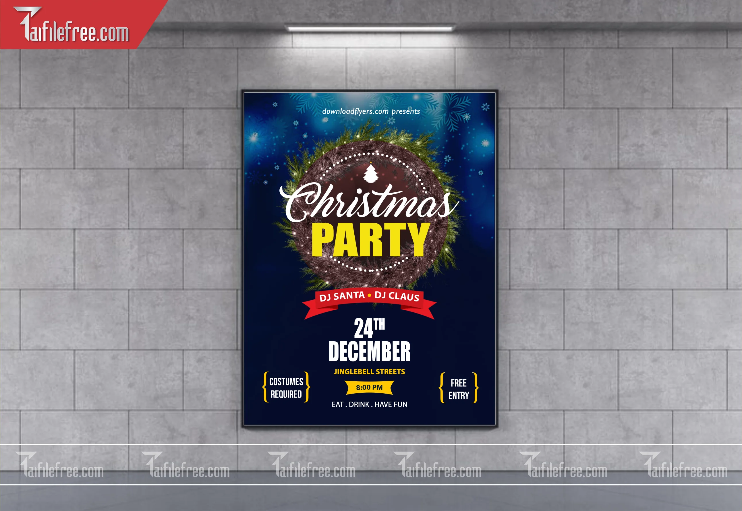 Banner Giáng Sinh - Noel - Backdrop Merry Christmas GS59