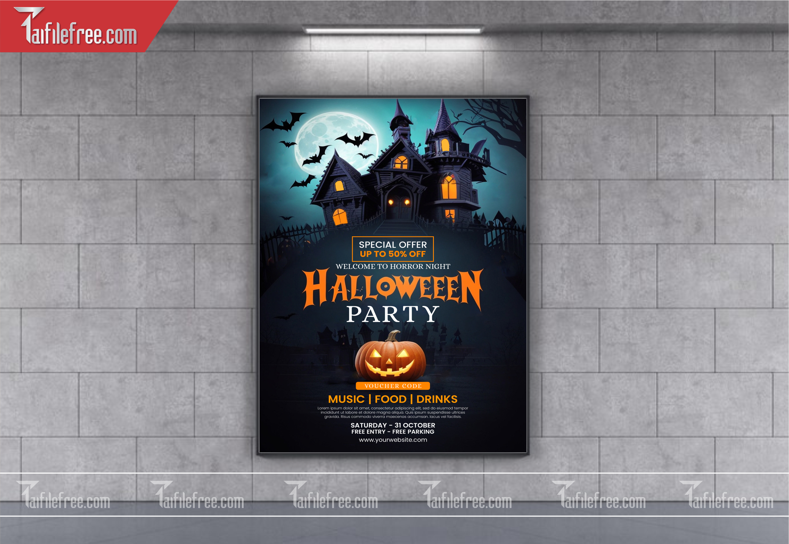Banner Halloween đẹp, ấn tượng_HLW08