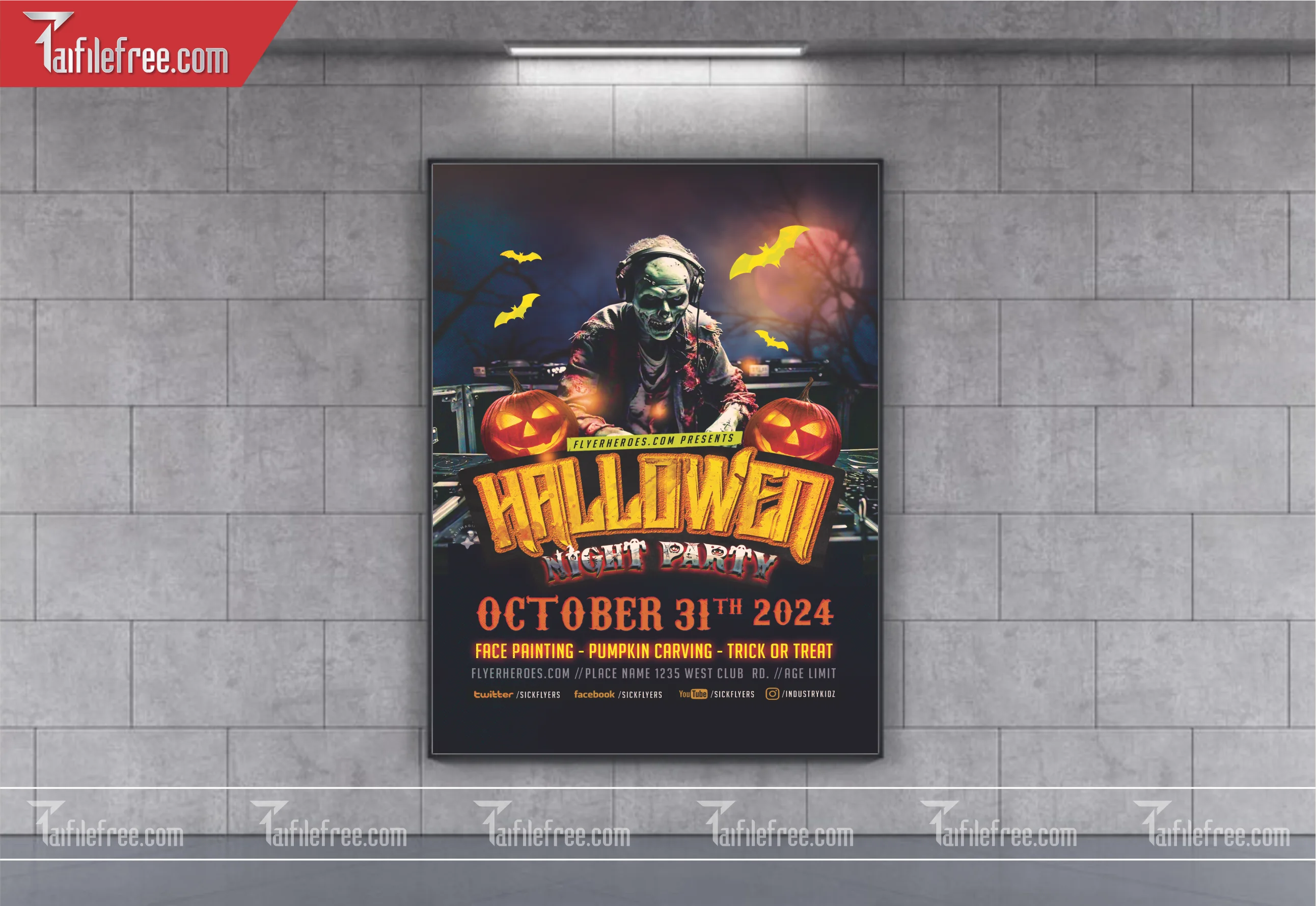 Banner Halloween đẹp, ấn tượng_HLW14