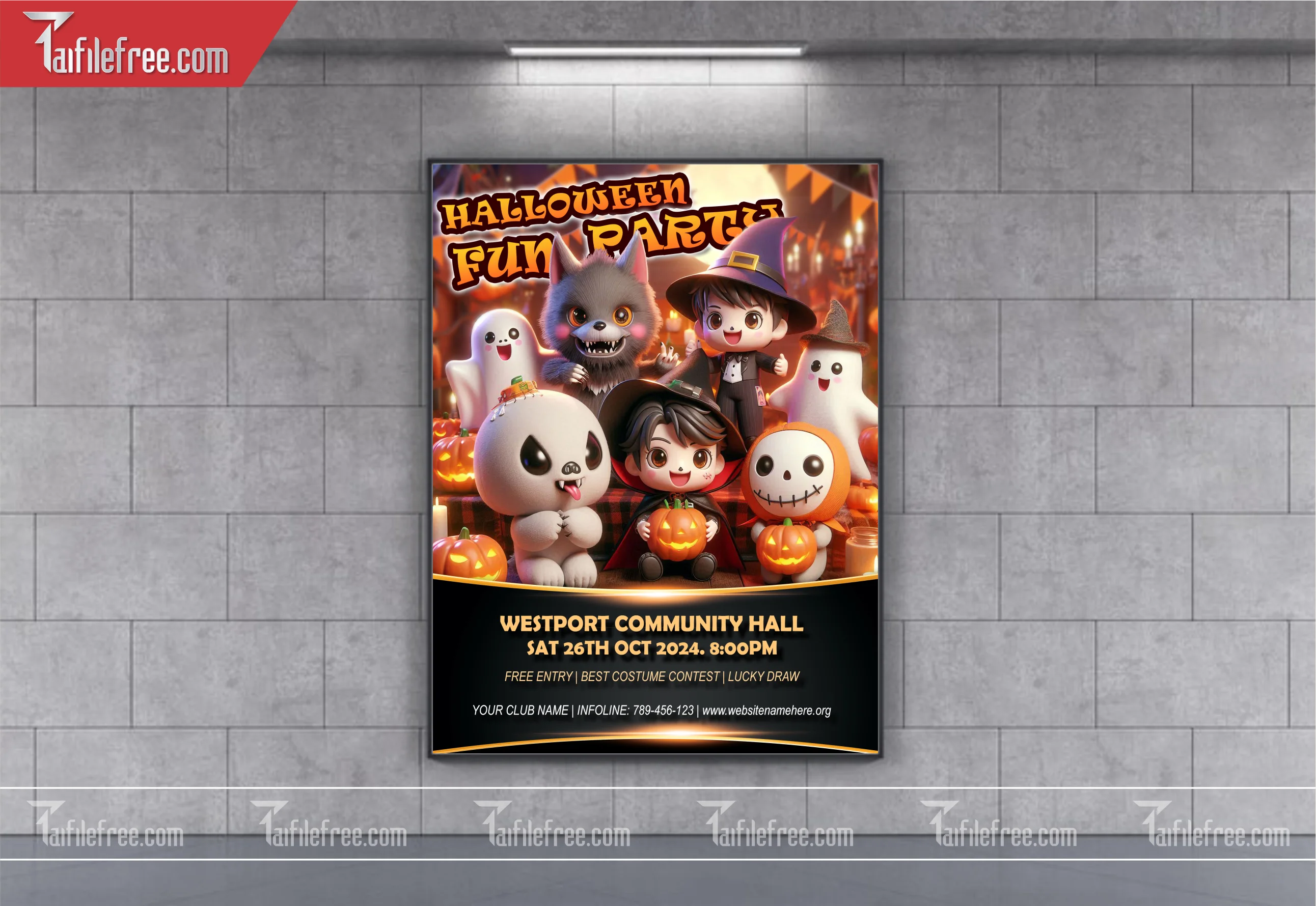 Banner Halloween đẹp, ấn tượng_HLW16