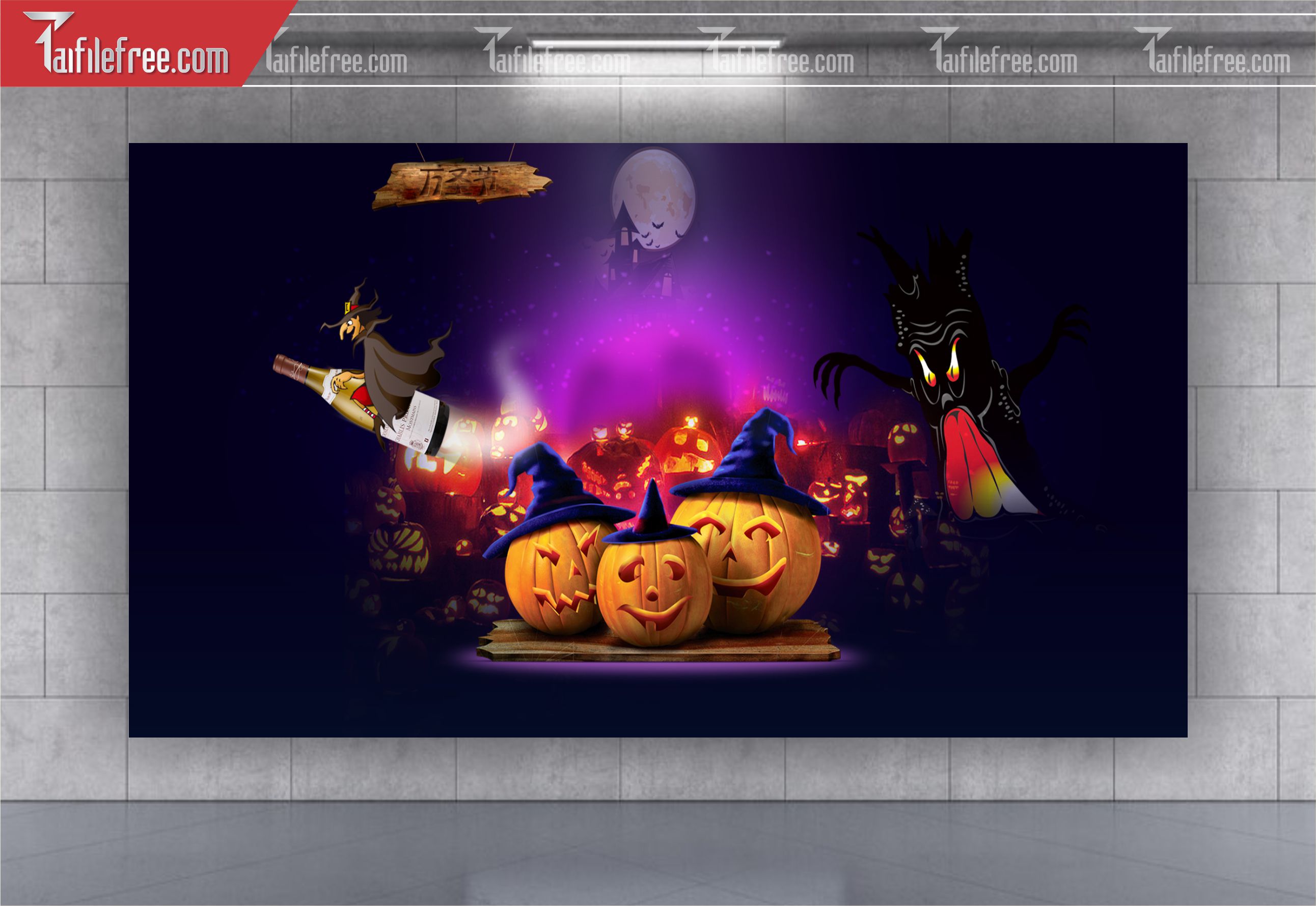 Banner Halloween đẹp, ấn tượng_HLW21