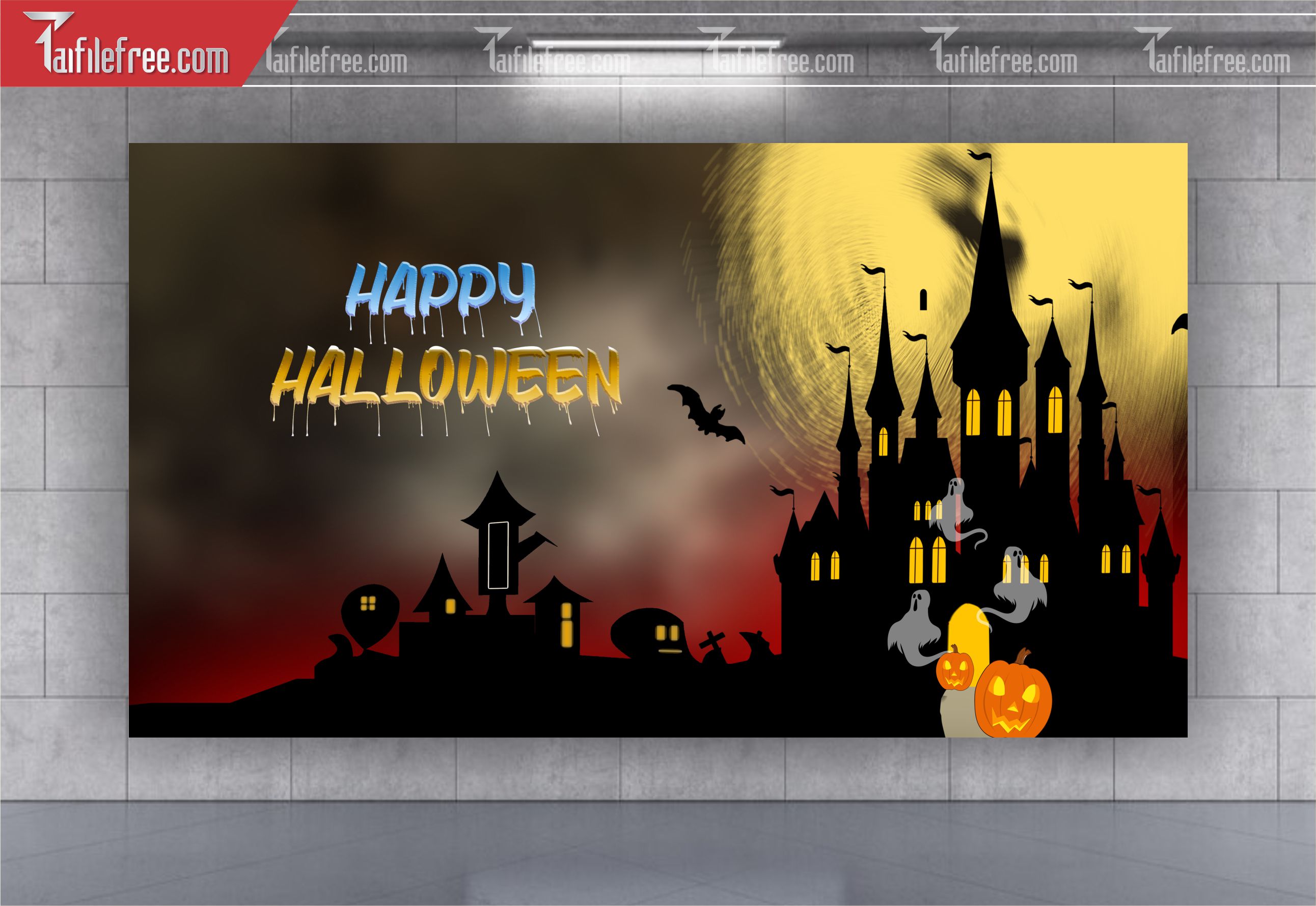 Banner Halloween đẹp, ấn tượng_HLW23