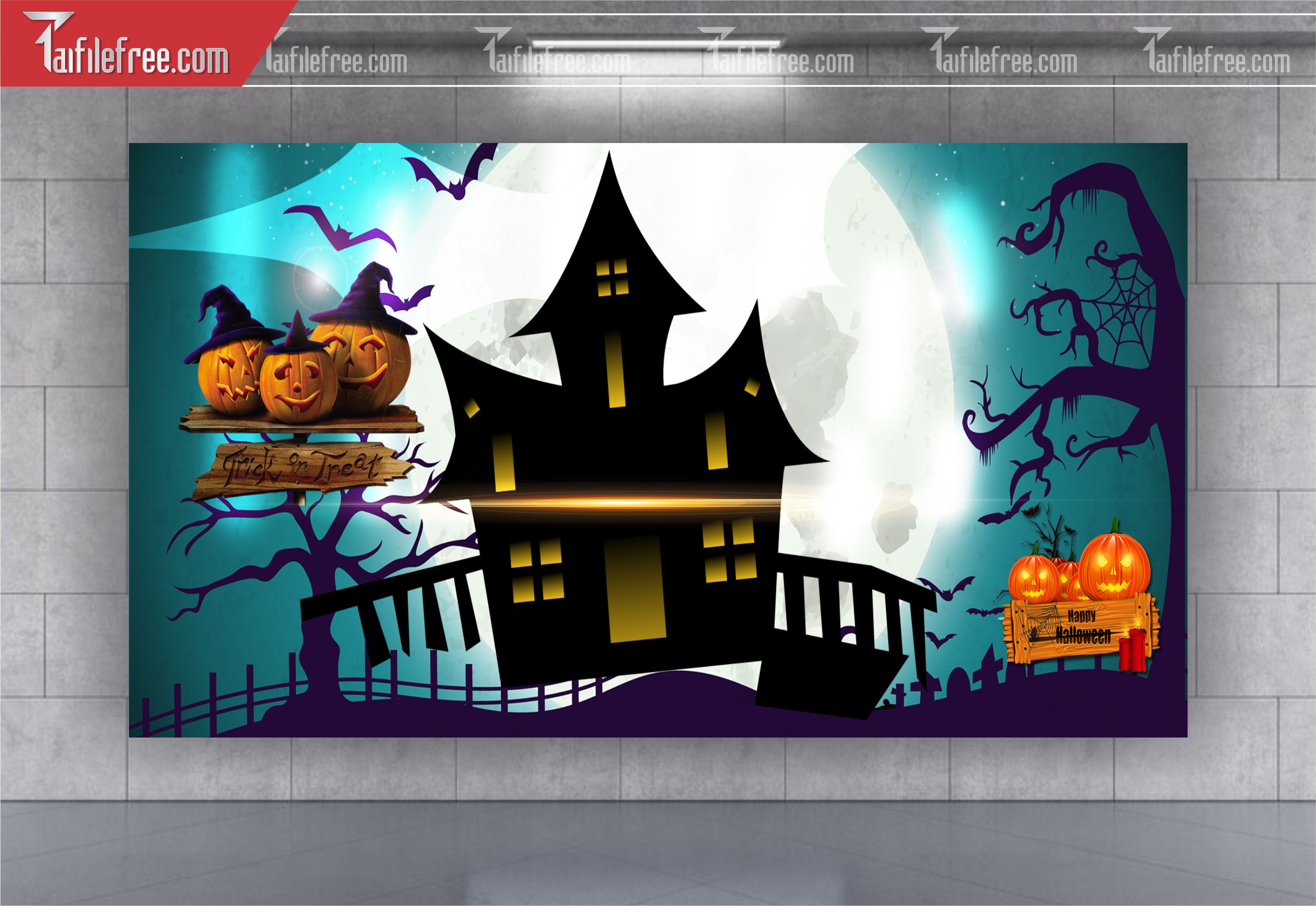 Banner Halloween đẹp, ấn tượng_HLW24