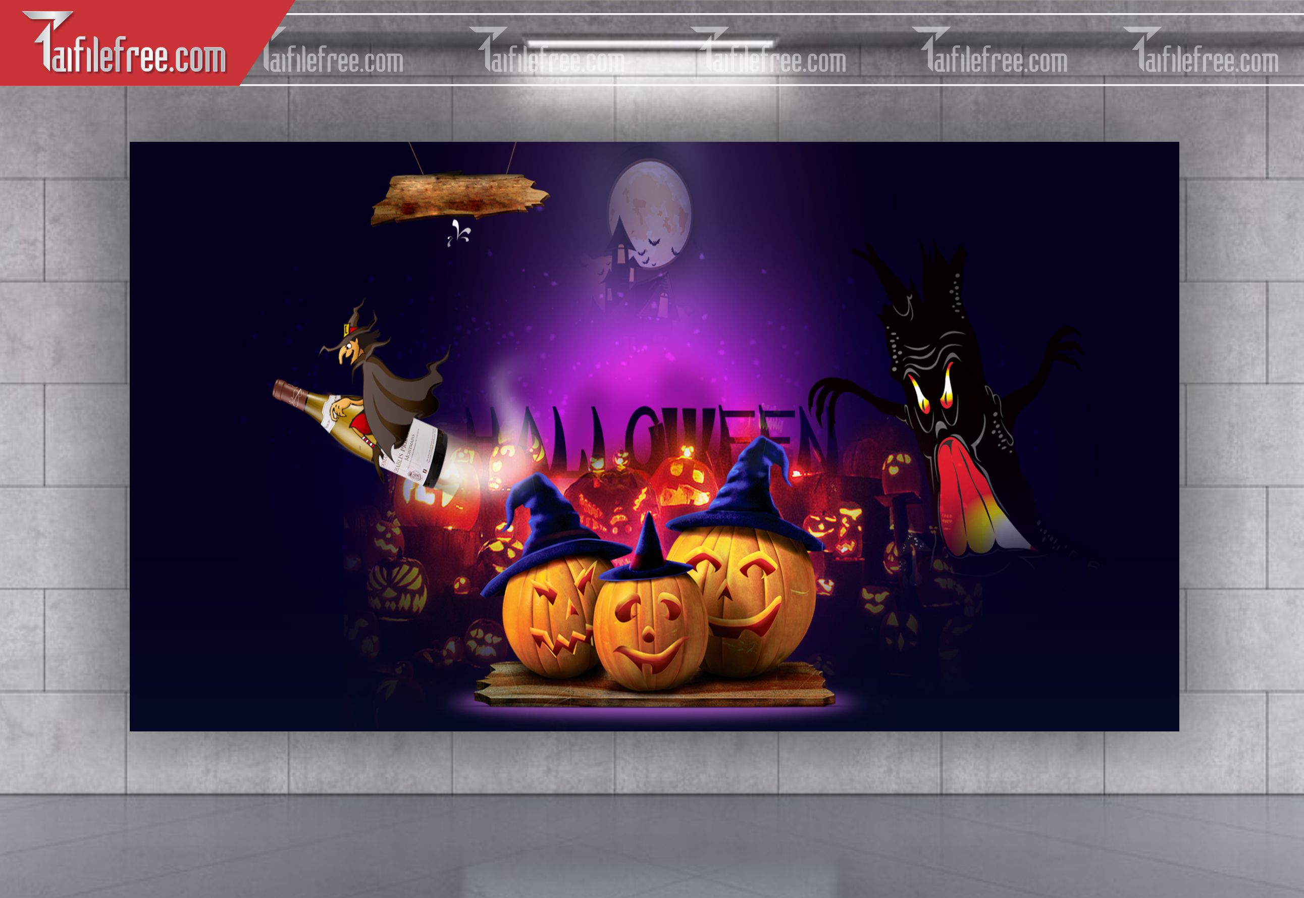 Banner Halloween đẹp, ấn tượng_HLW36