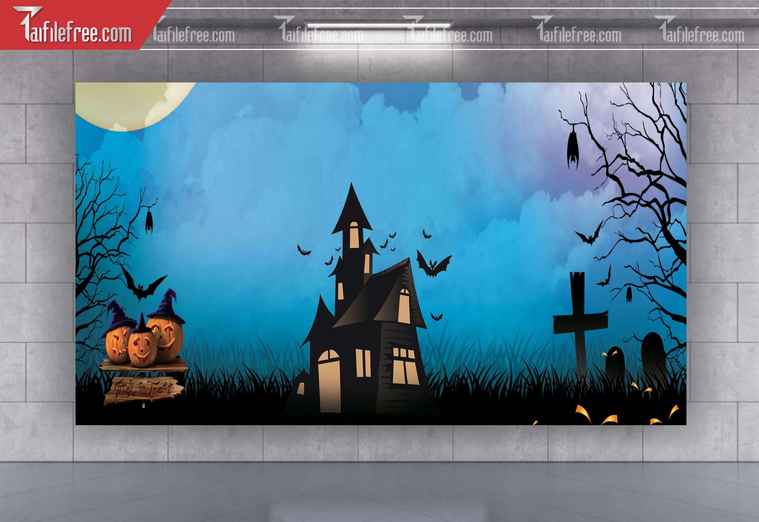 Banner Halloween đẹp, ấn tượng_HLW37
