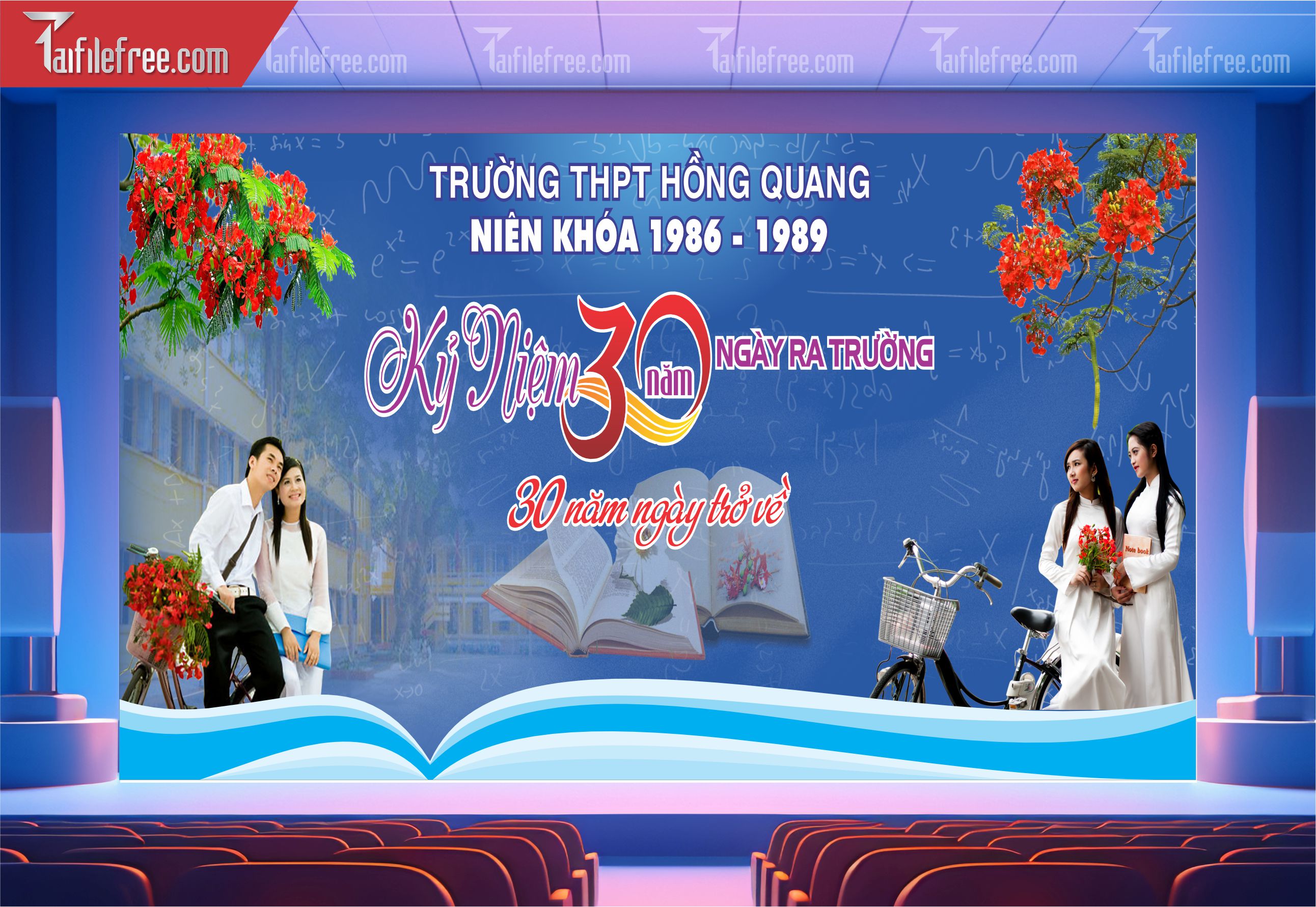 Phông Nền Họp Mặt Kỷ Niệm Ngày Ra Trường_05
