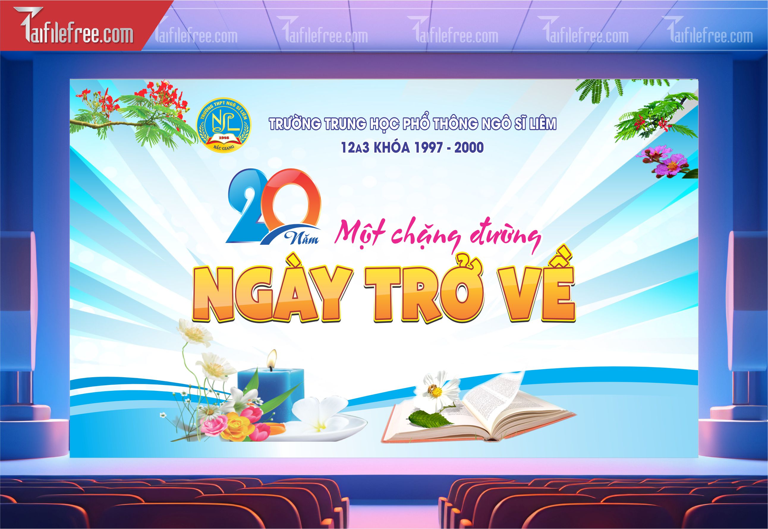 Phông Nền Họp Mặt Kỷ Niệm Ngày Ra Trường_09