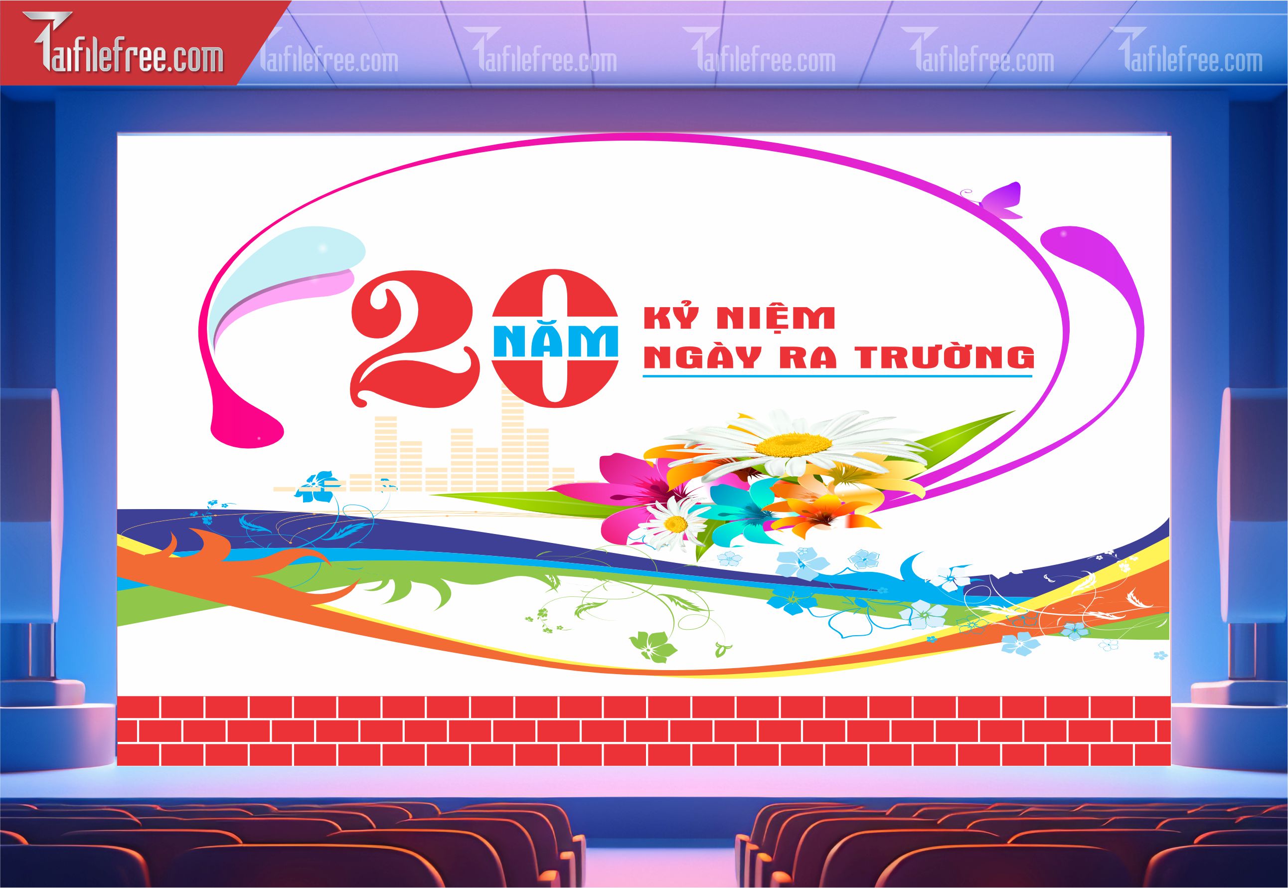 Phông Nền Họp Mặt Kỷ Niệm Ngày Ra Trường_10