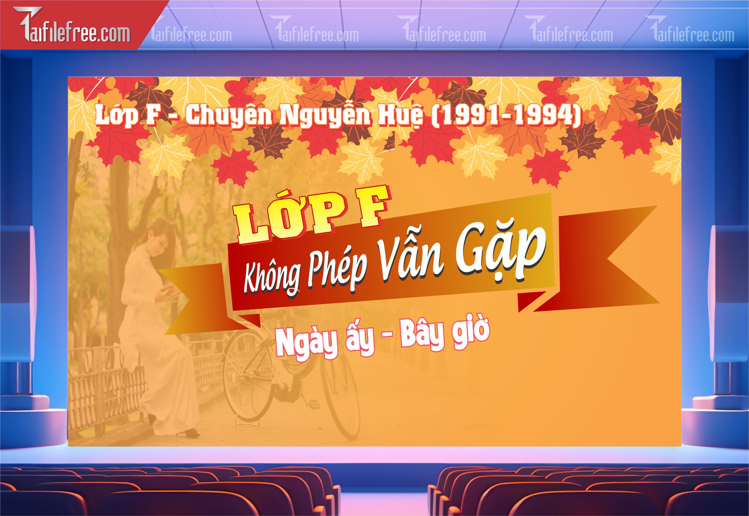 Phông Nền Họp Mặt Kỷ Niệm Ngày Ra Trường_14
