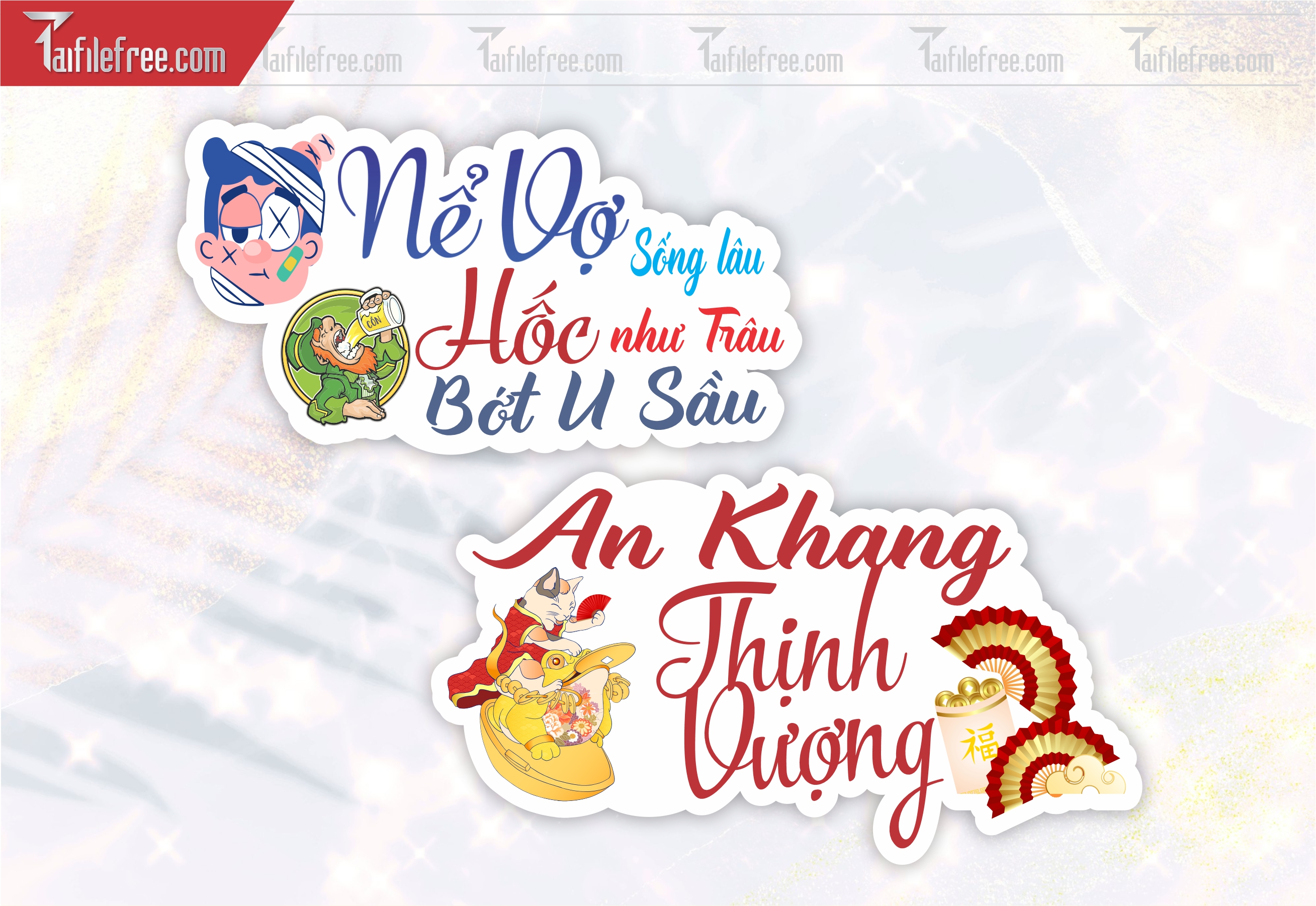 Mẫu Hashtag Tết An Khang Thịnh Vượng, Nể Vợ Sống Lâu_HTT12